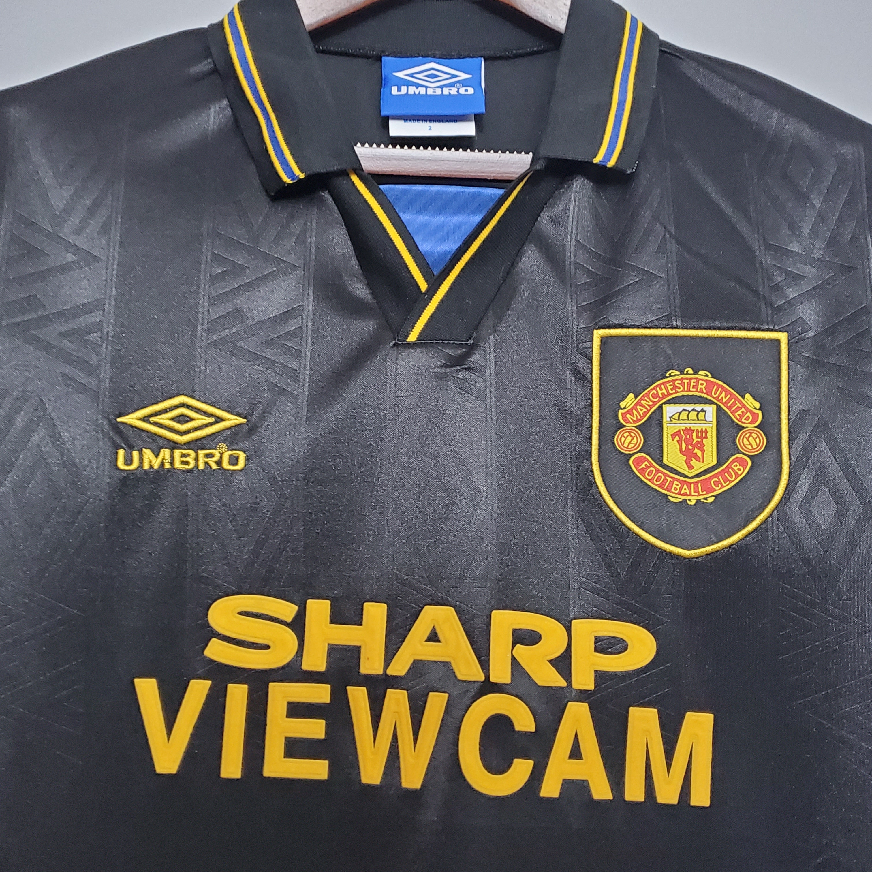 1993/94 Manchester United MUFC Away Vintage Shirt M-U