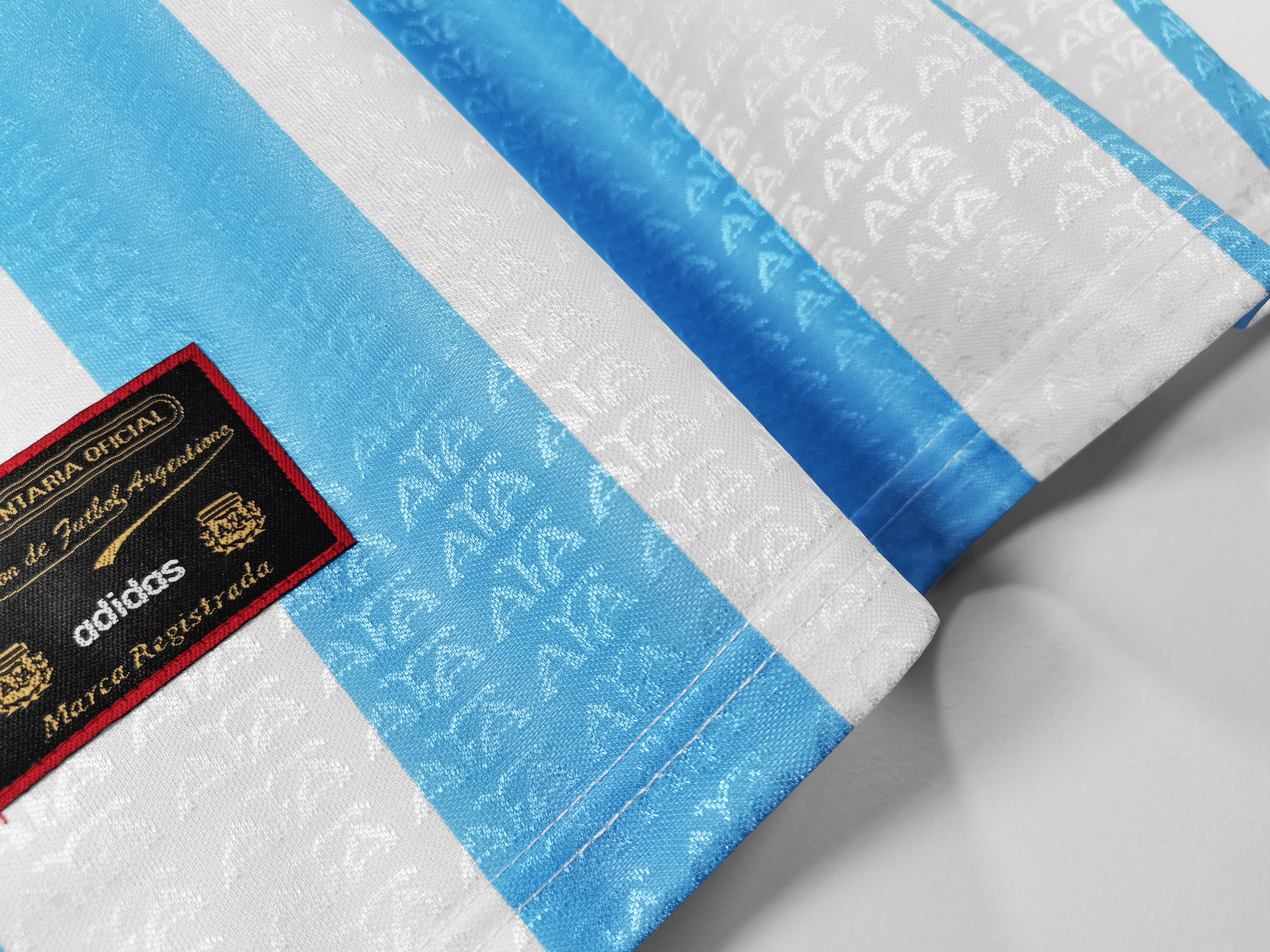 1996/97 Argentina home national team retro jersey