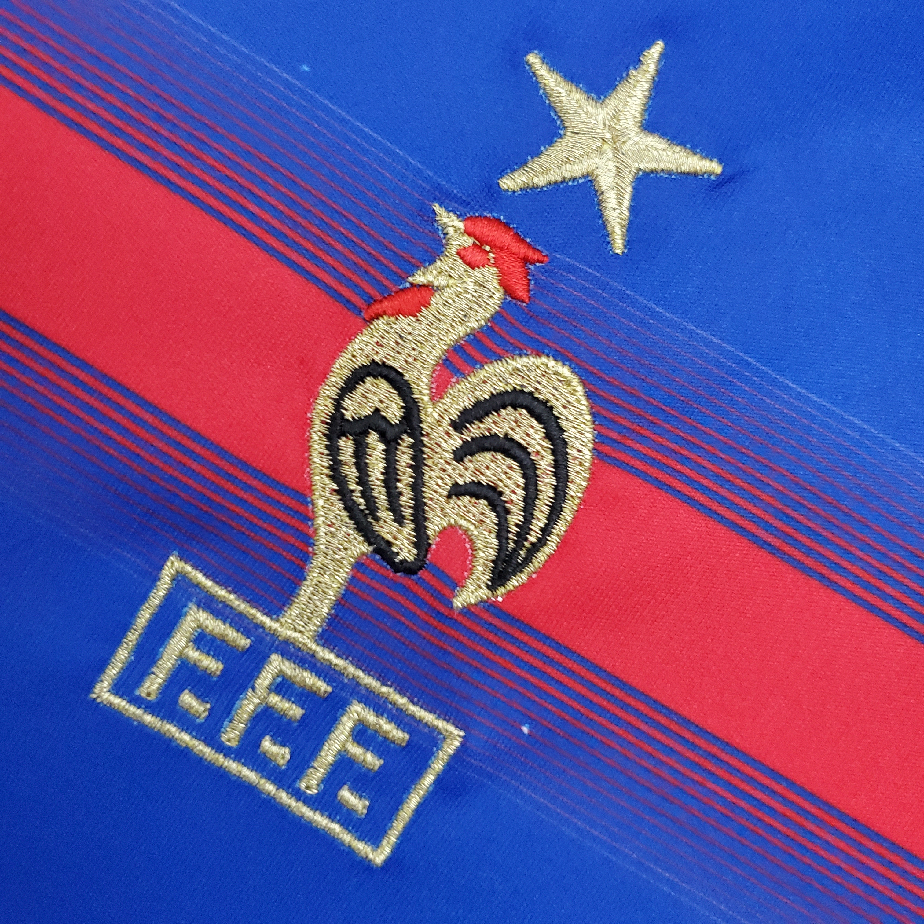 2004 France Home National Team Retro Shirt