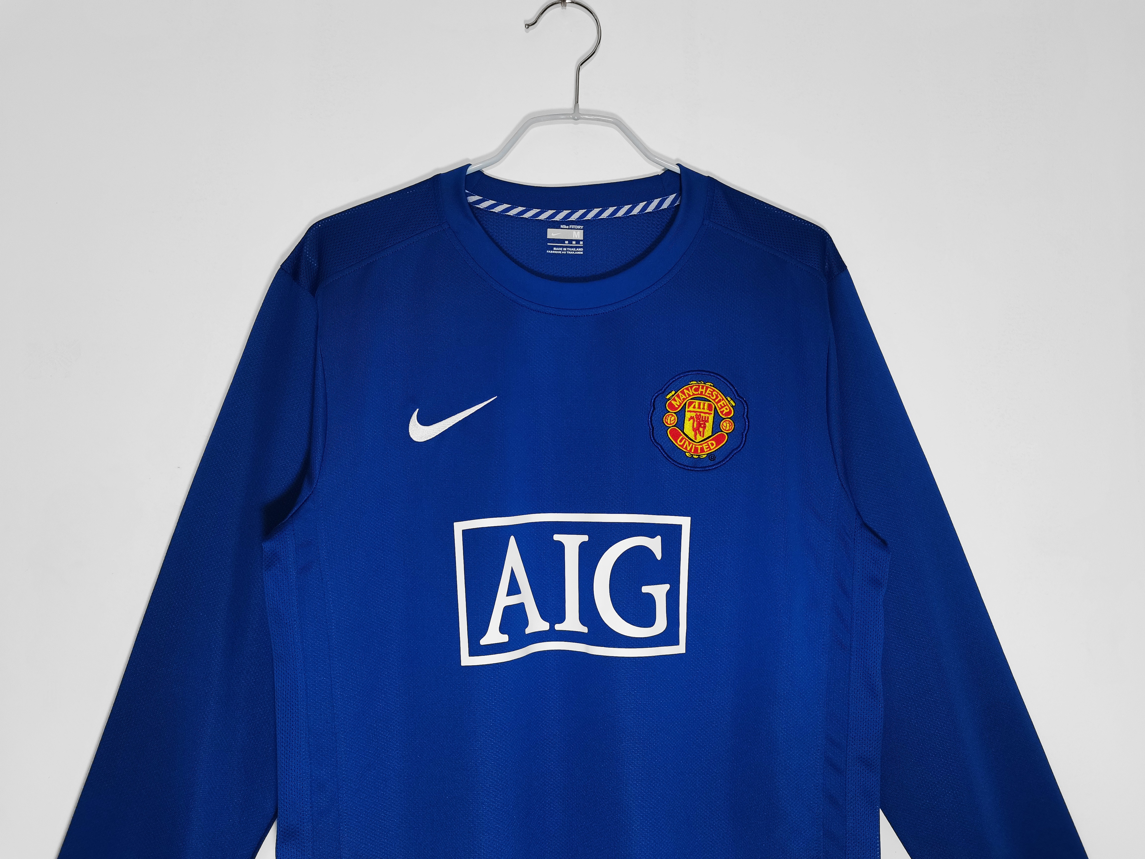 2008/09 MUFC Manchester United away Long sleeve vintage shirt