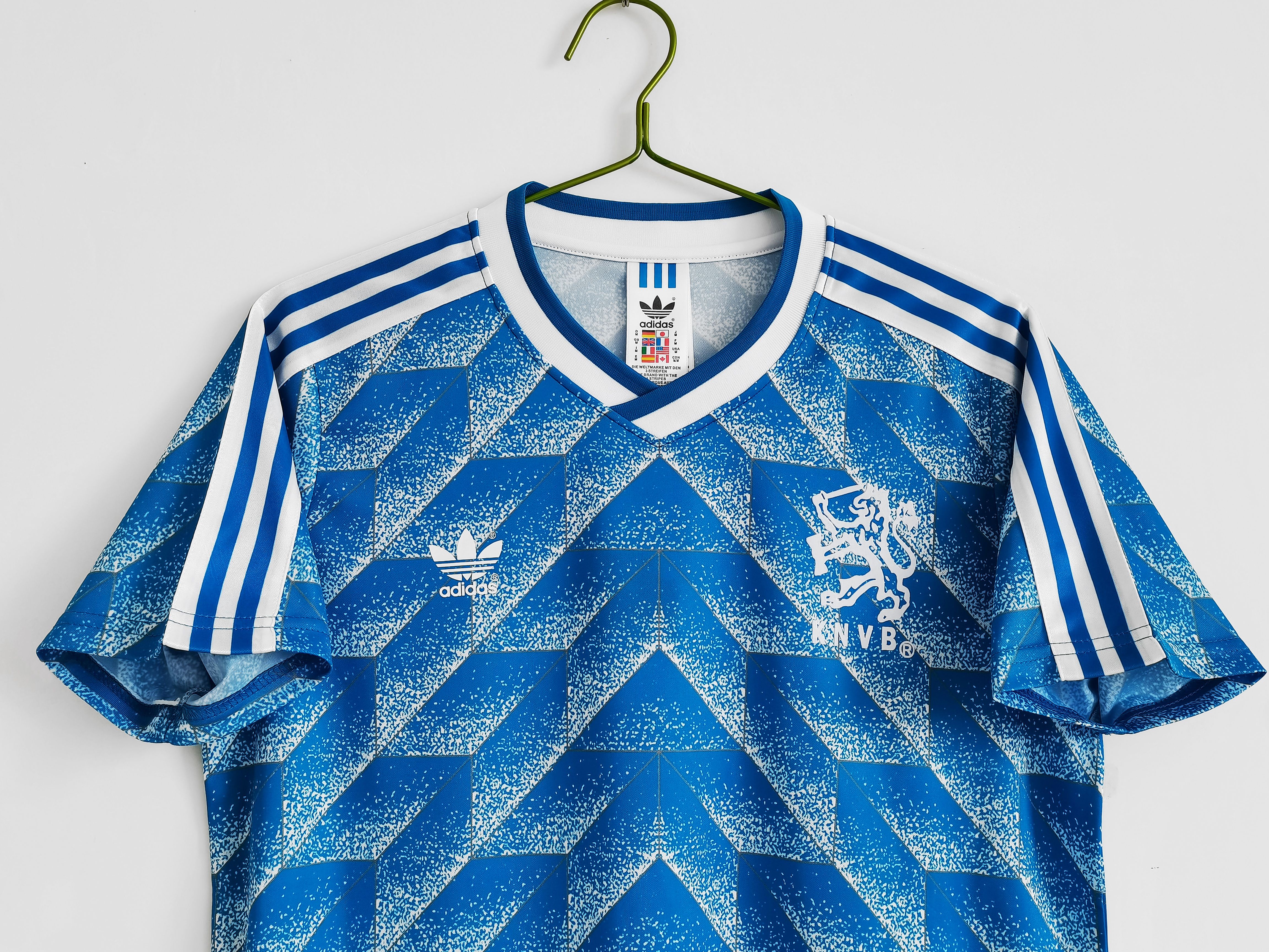 1988 Netherlands Away National Team Retro Football Jersey