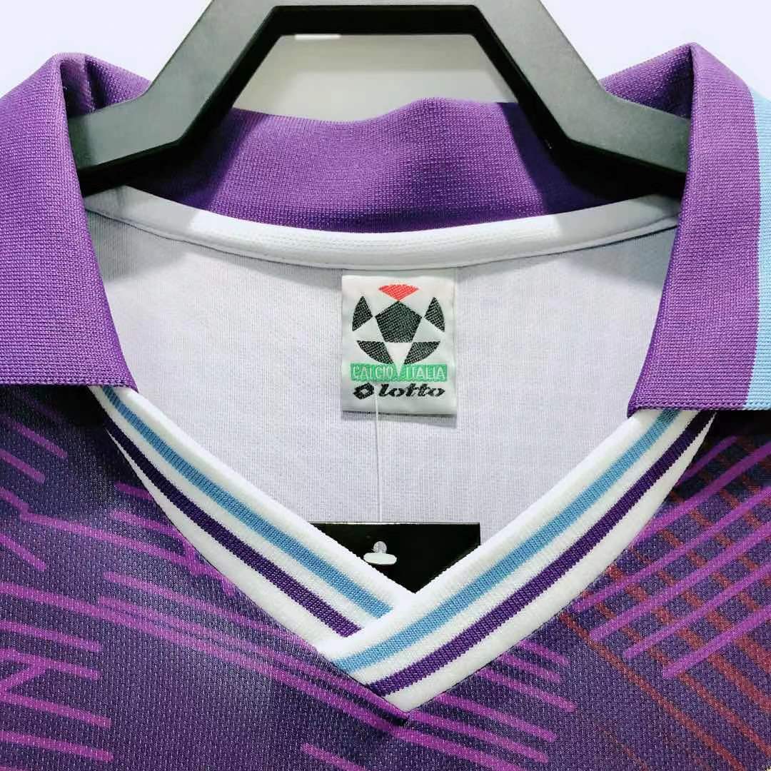 1992/93 Fiorentina Home Retro Football Shirt