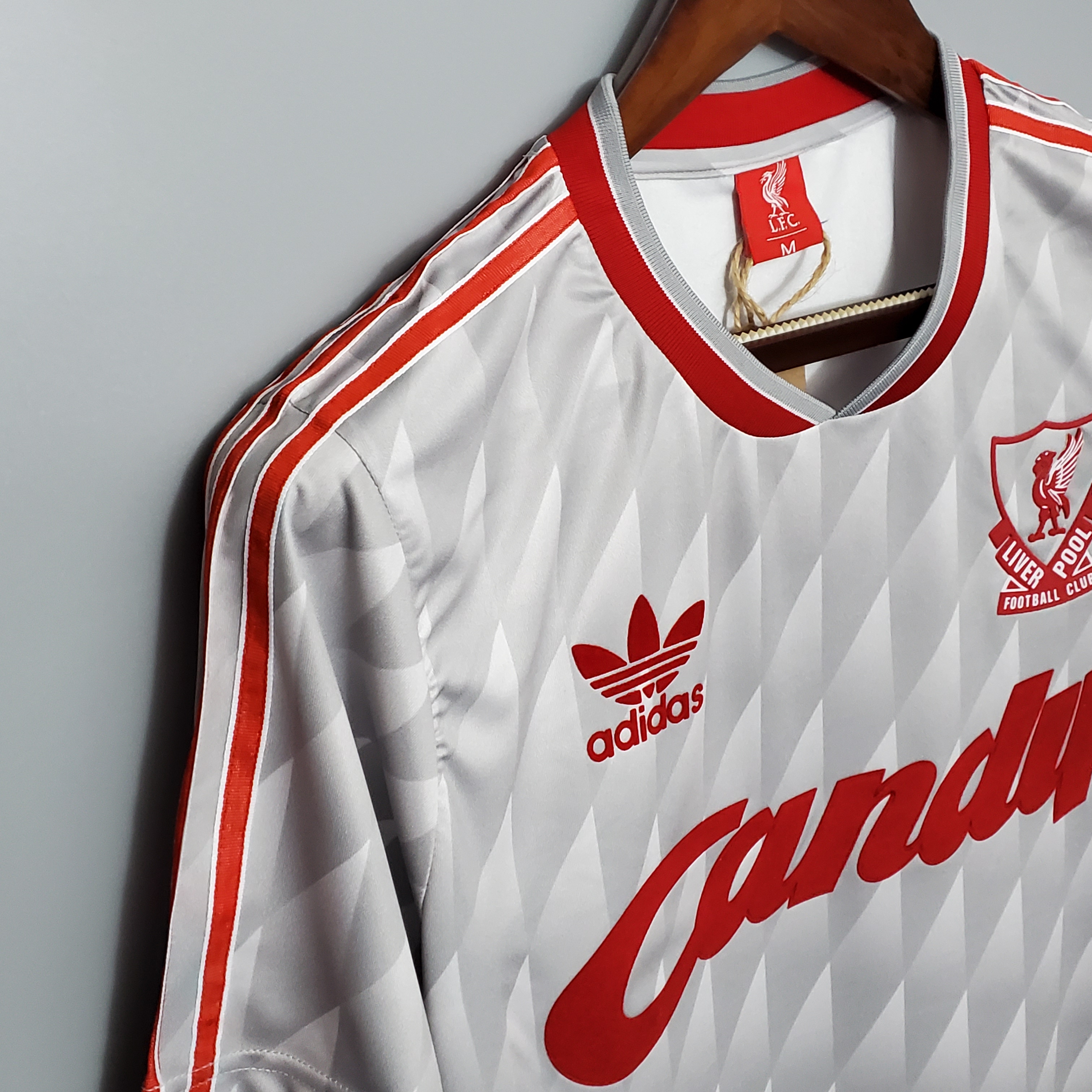 1989/91 Liverpool Away Retro Football Shirt