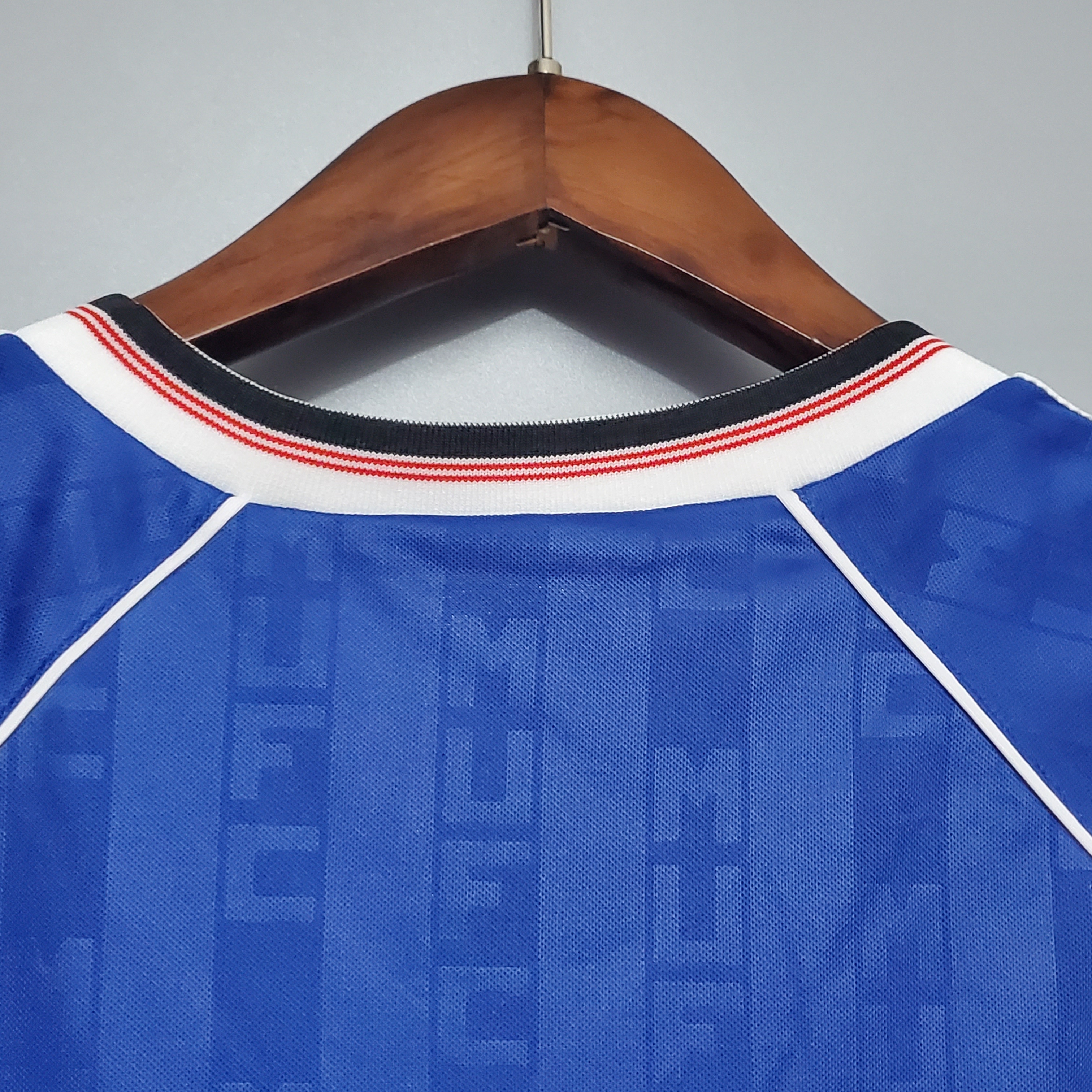1988 MUFC Manchester United Blue Vintage Shirt M-U