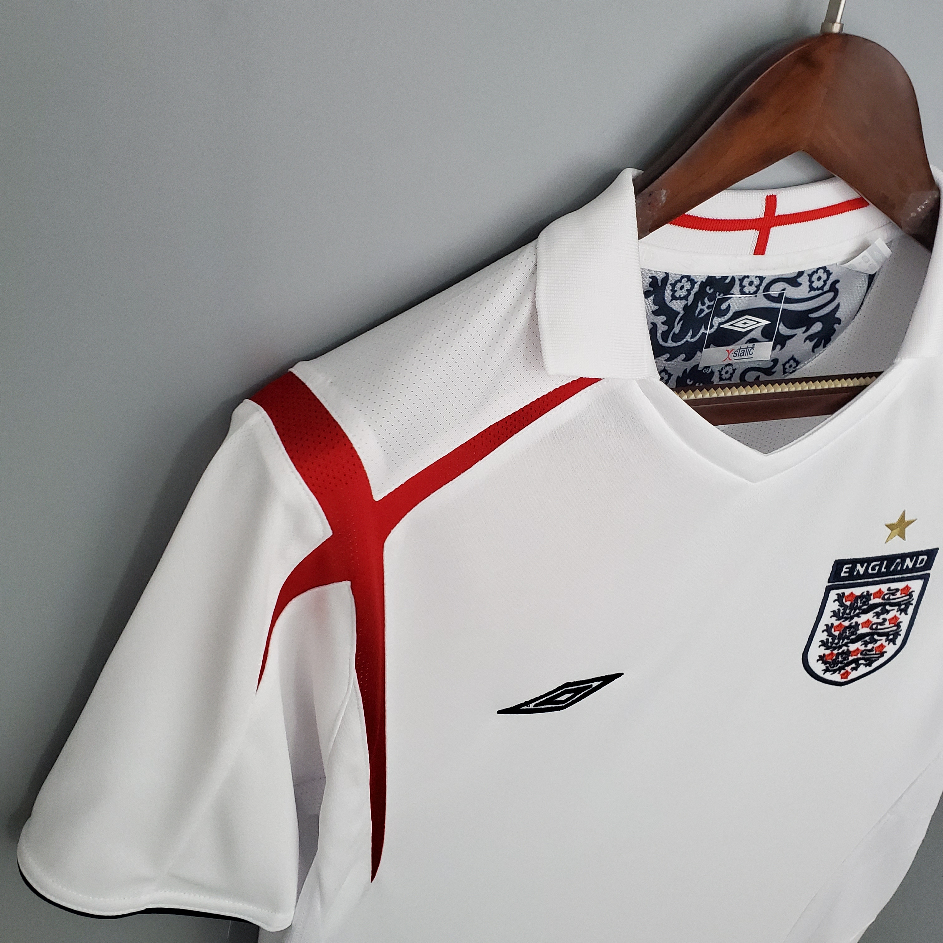 2006 England Home Vintage Shirts