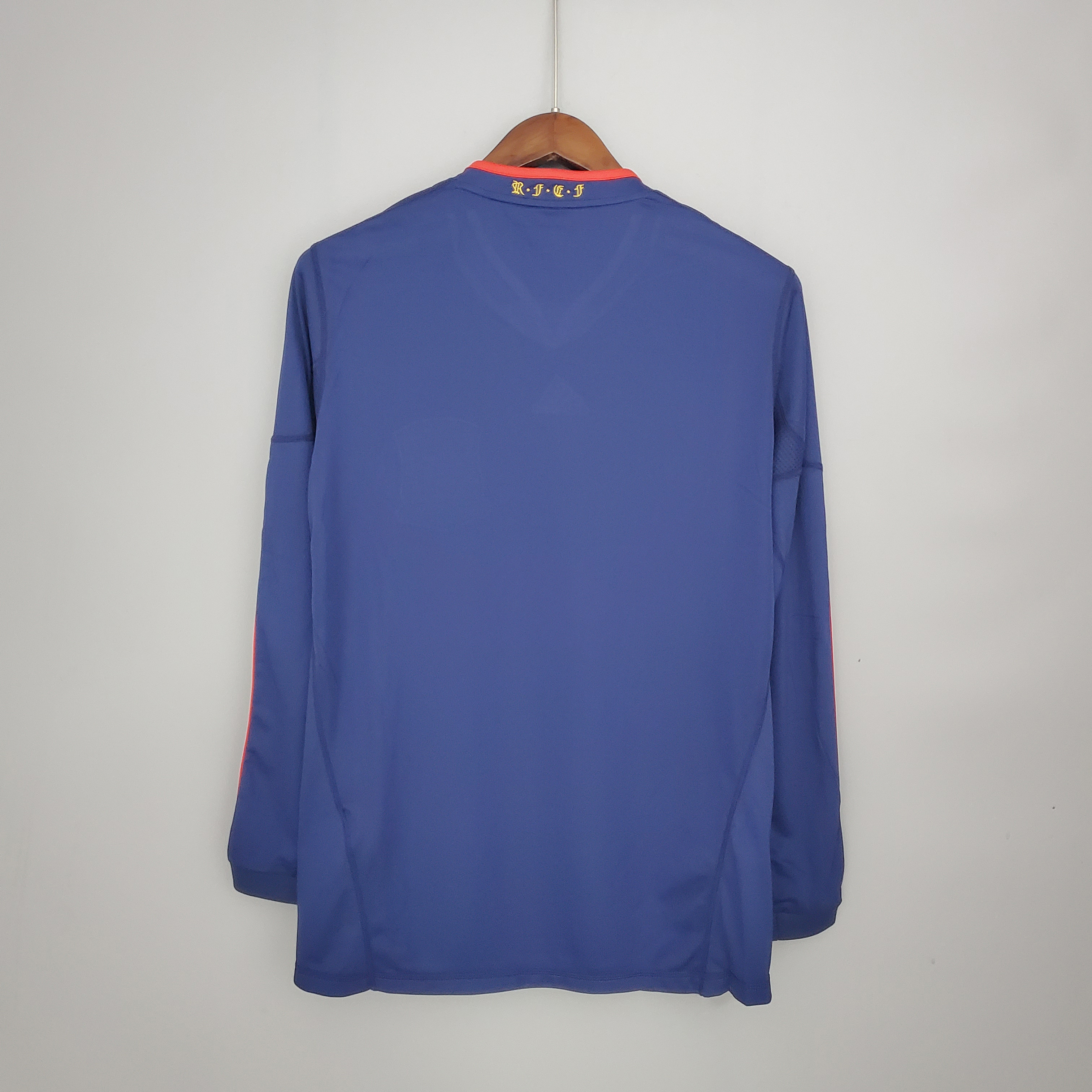 2010 Spain Away National Team Retro Rootball Jersey