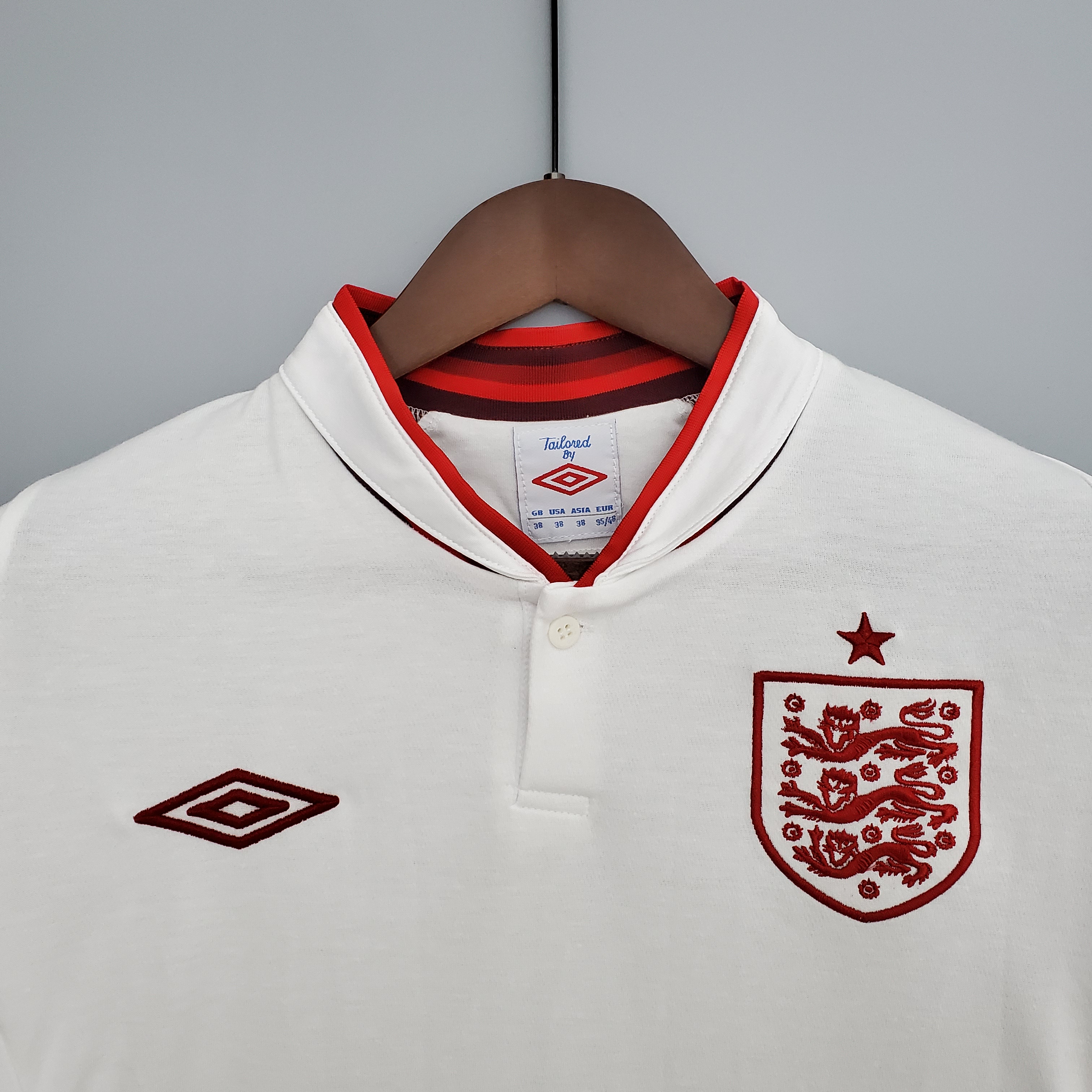 2012 England home vintage shirt