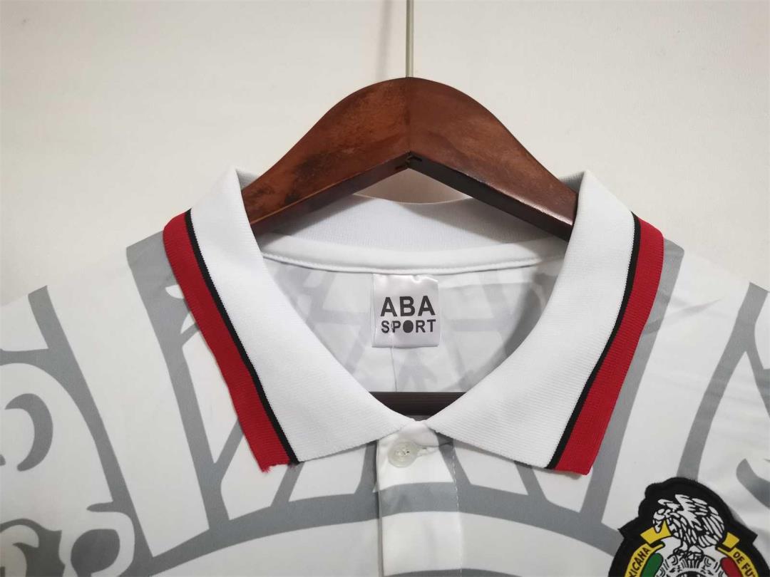 1998 Mexico Away Long Sleeve Retro Shirt