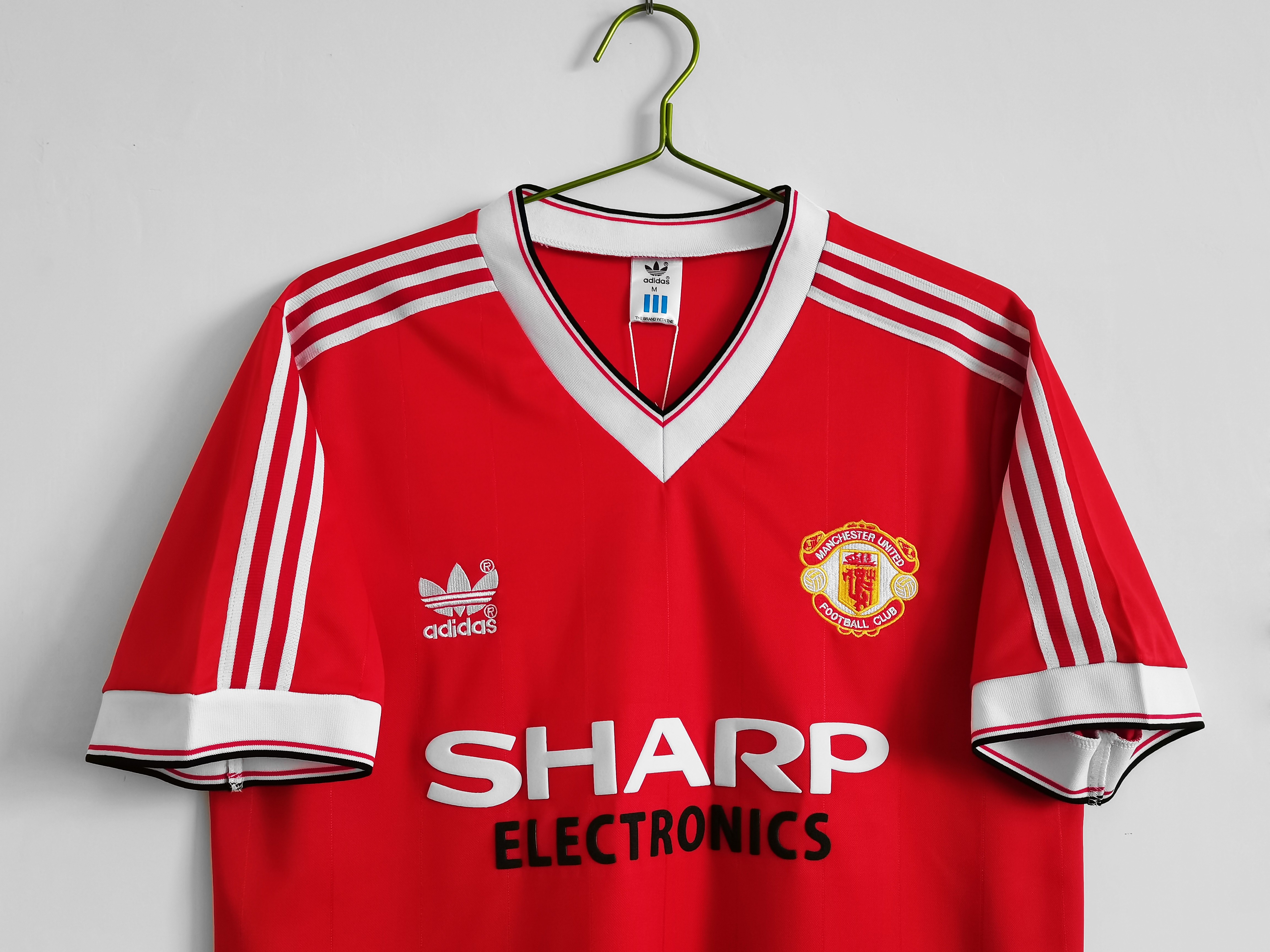1983 Manchester United home MUFC retro jersey