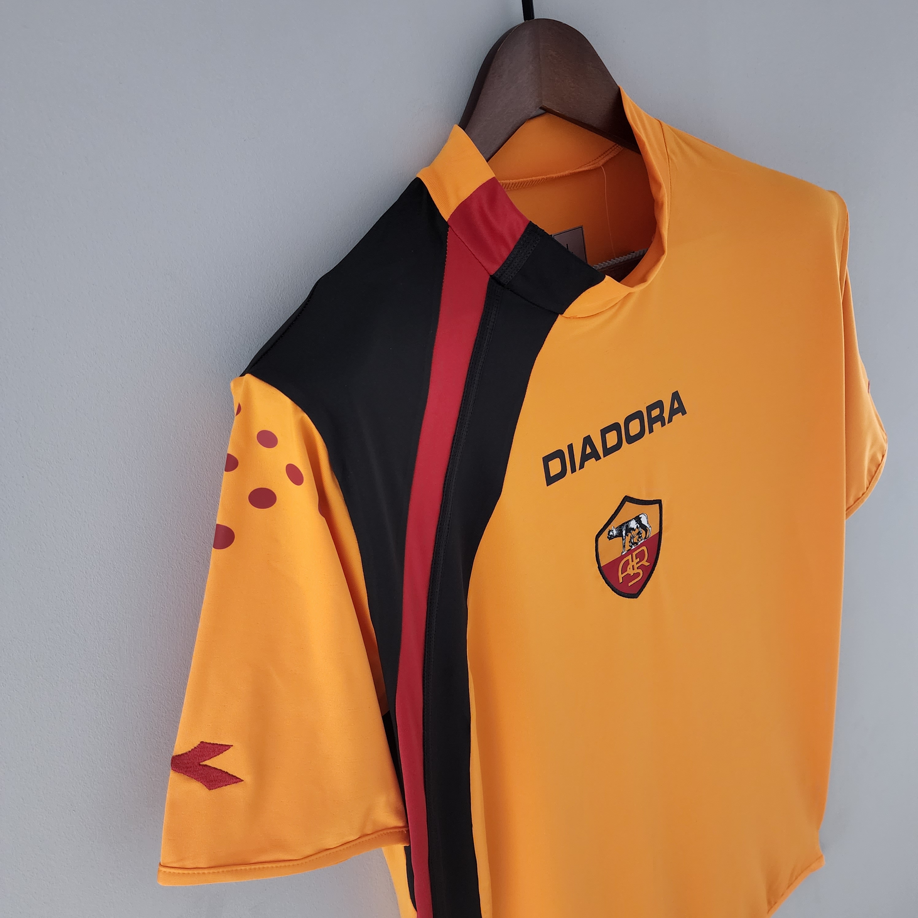 2005/06 Roma Home Short Sleeve Vintage Shirt
