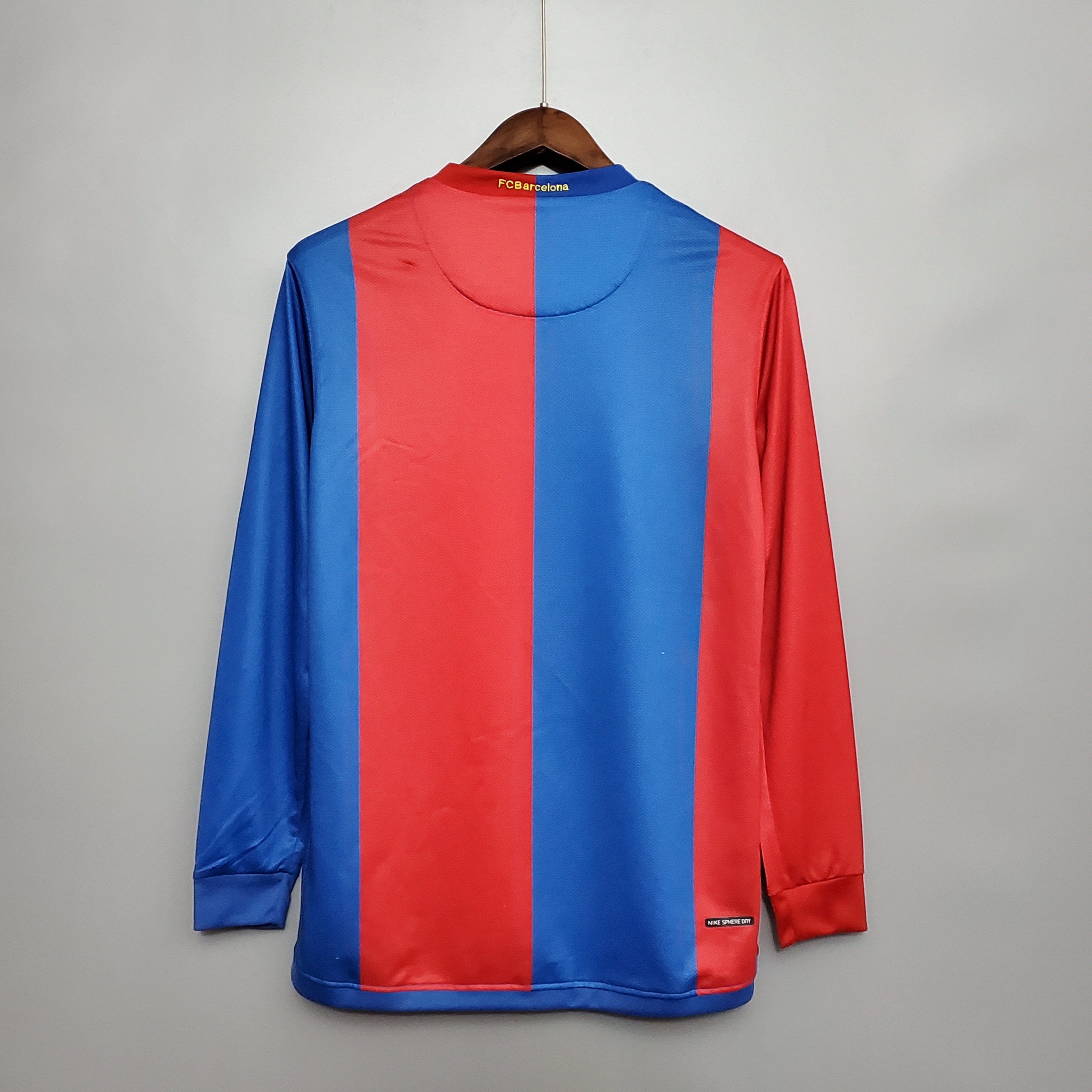 2006/07 Barcelona Home Long  Sleeve Retro Shirt