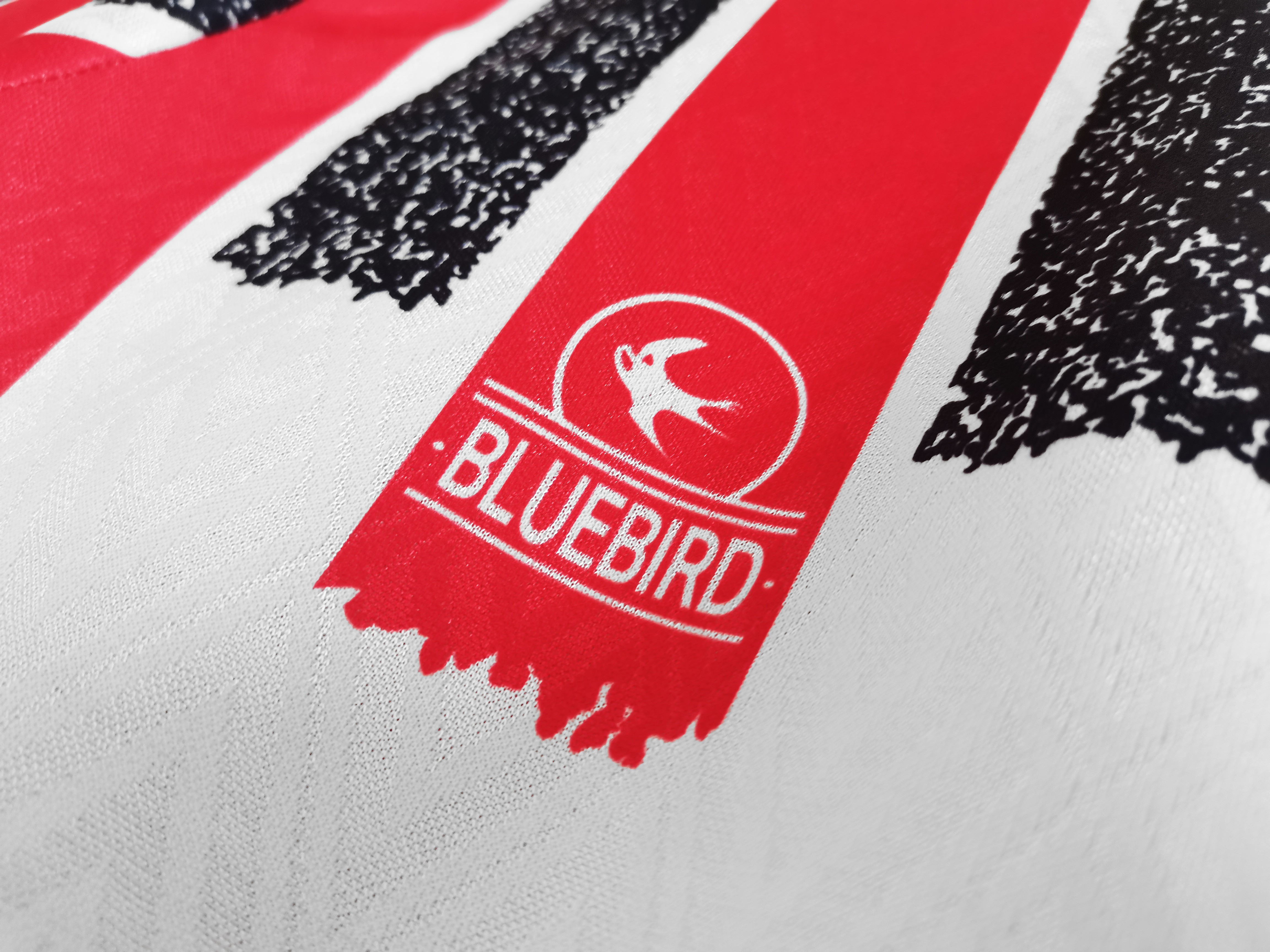 1990 Cardiff City red vintage shirt