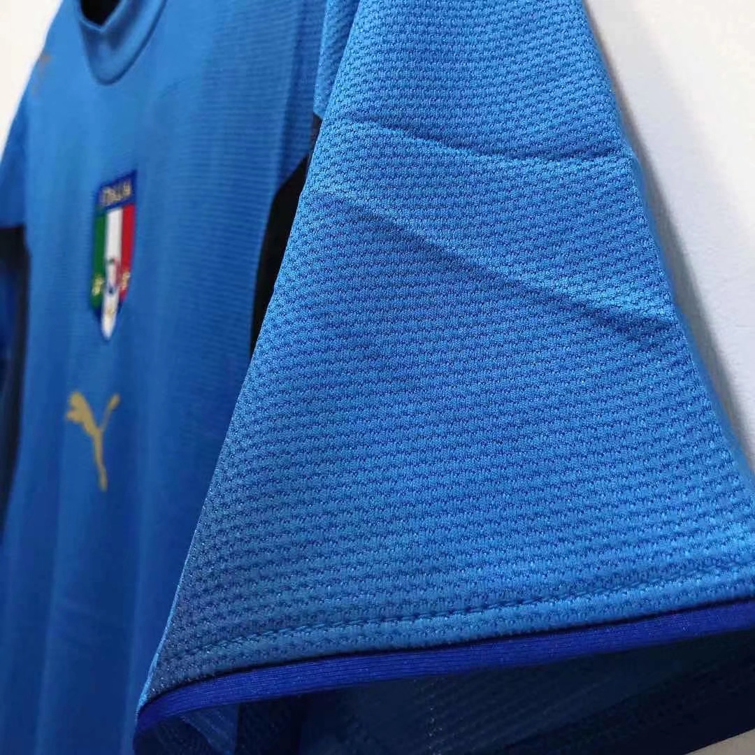 2006 Italy home national team retro football jersey