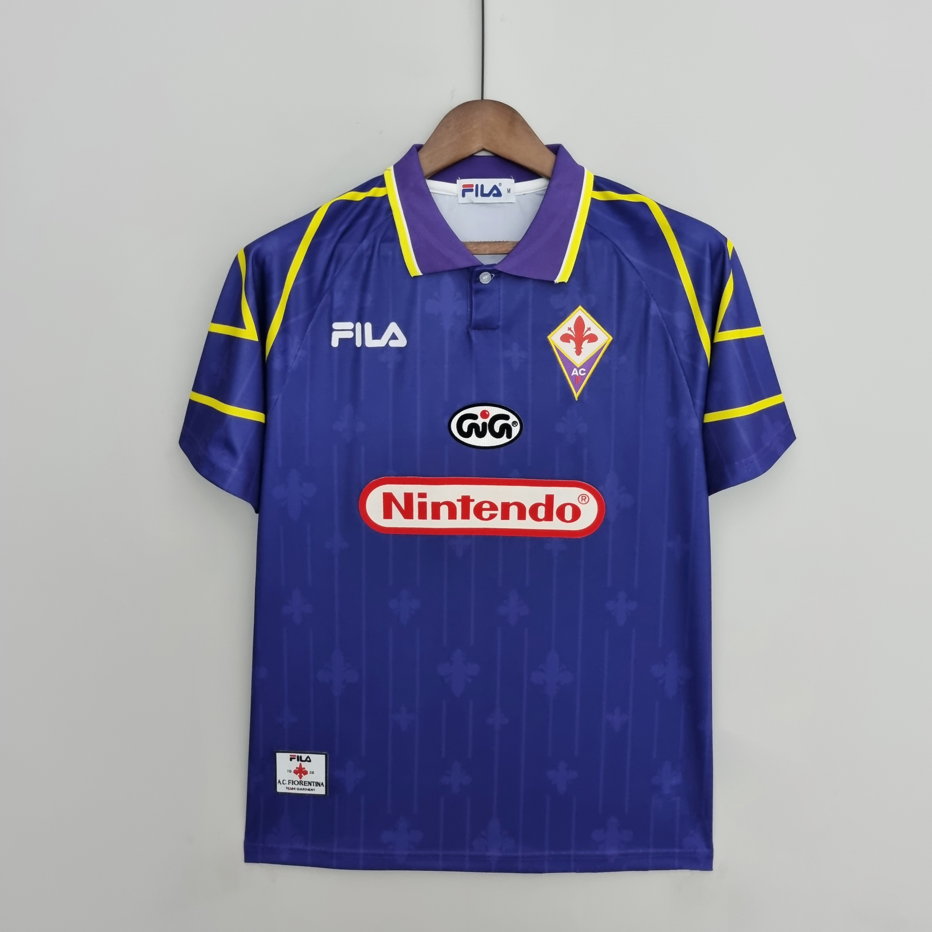 1997/98 Fiorentina Home Vintage Shirt