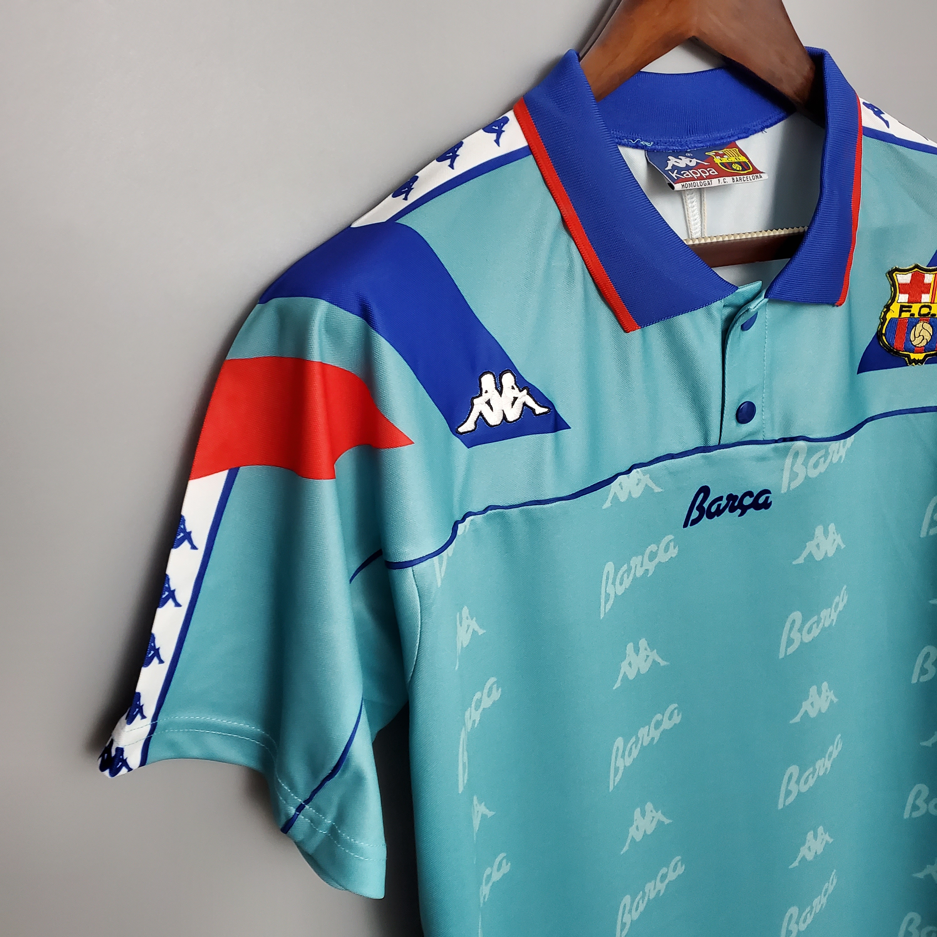 1992/95 Barcelona away Retro Football Shirt