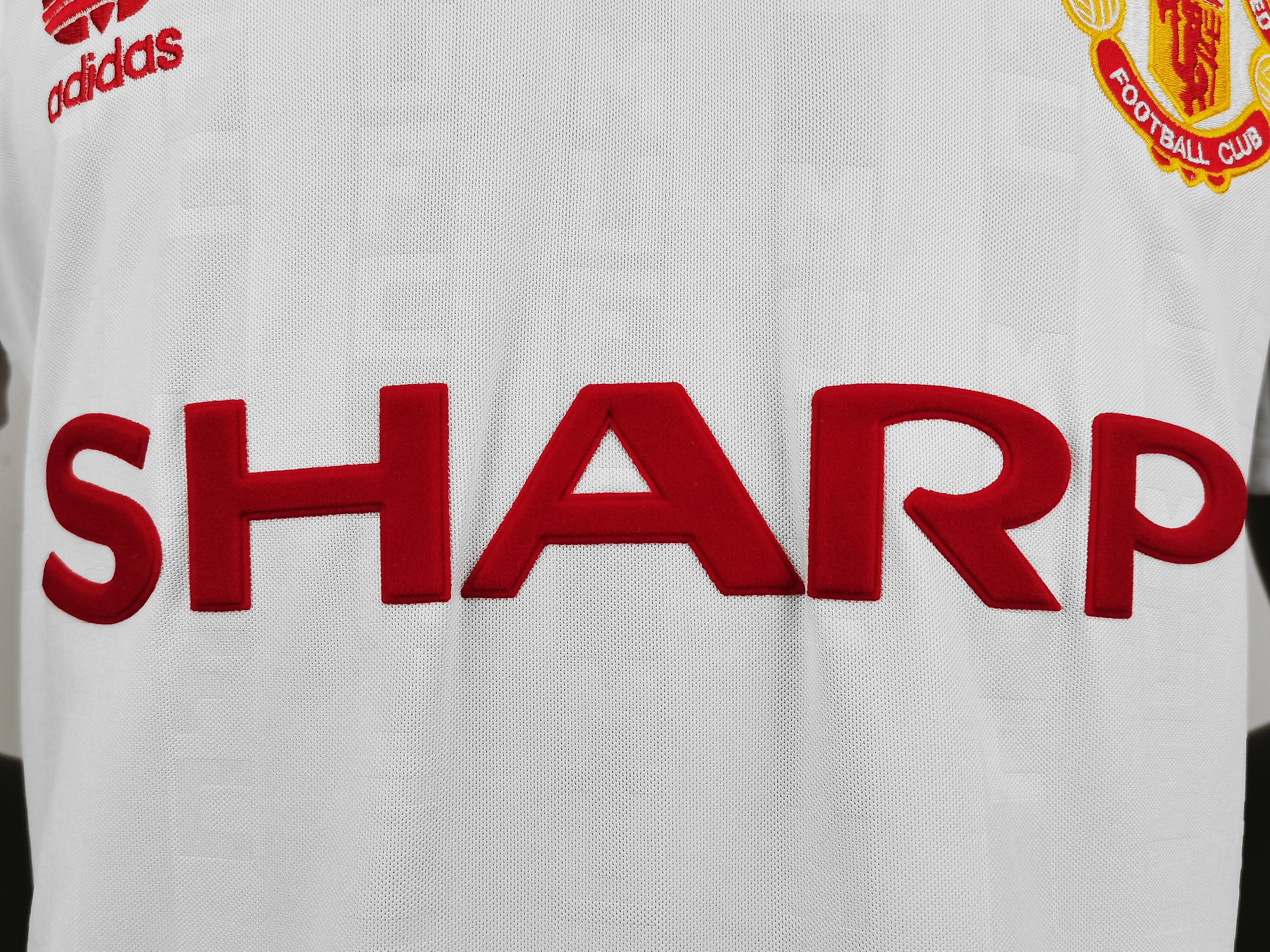 1988 MUFC Manchester United White Vintage Shirt