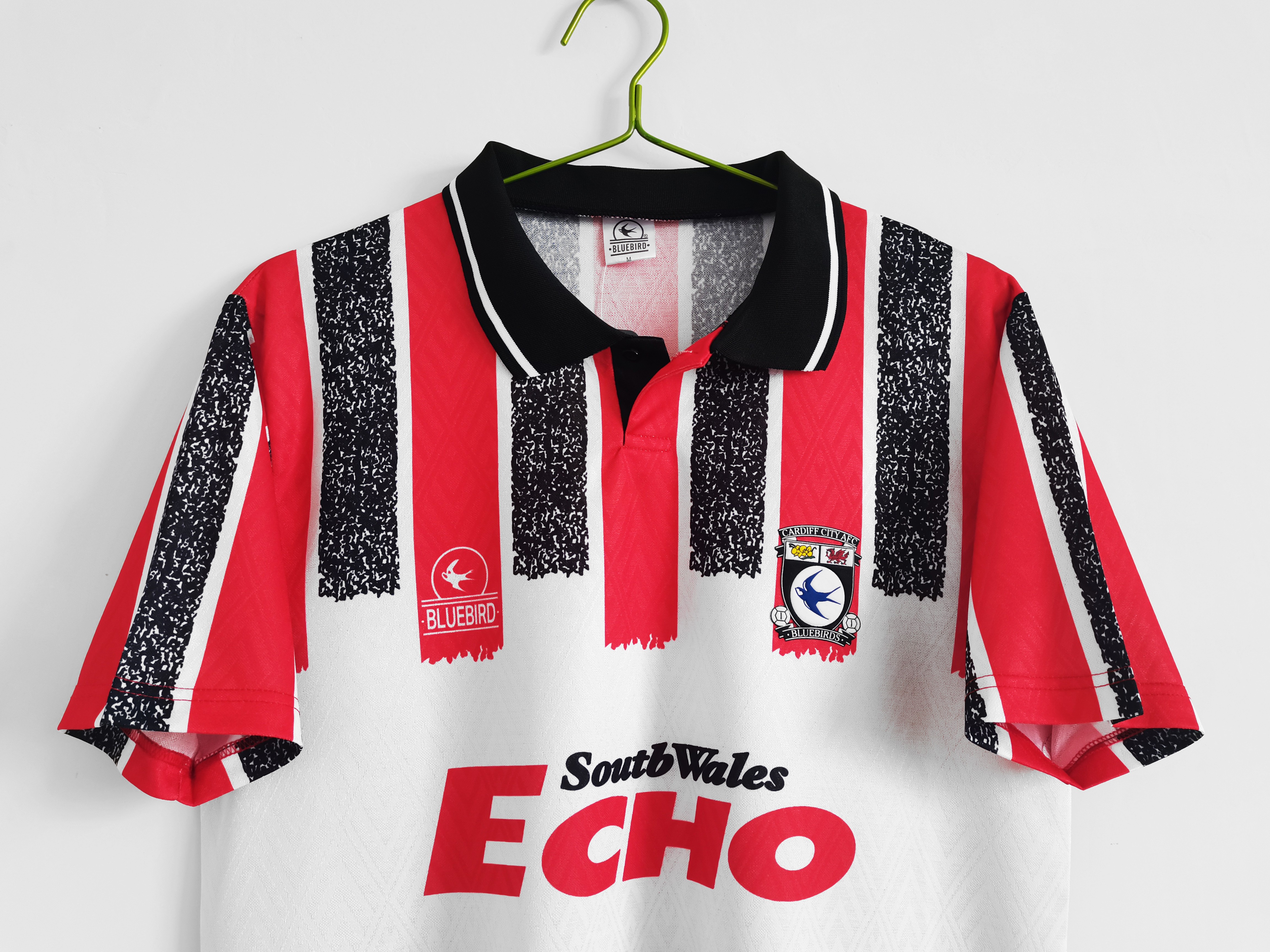 1990 Cardiff City red vintage shirt