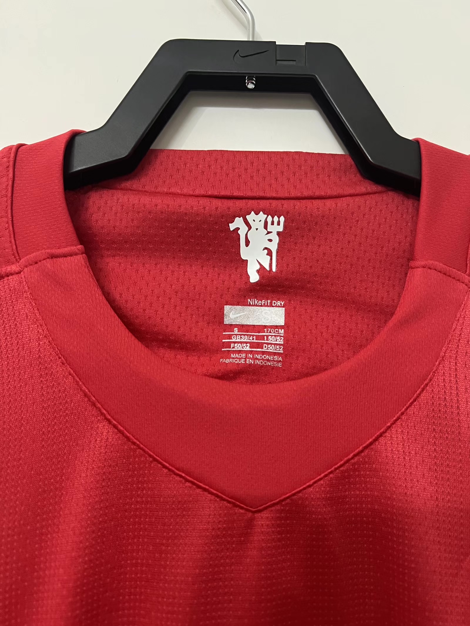 2007/08 Manchester United Home Champions League Edition Long Sleeve Retro Football Shirt