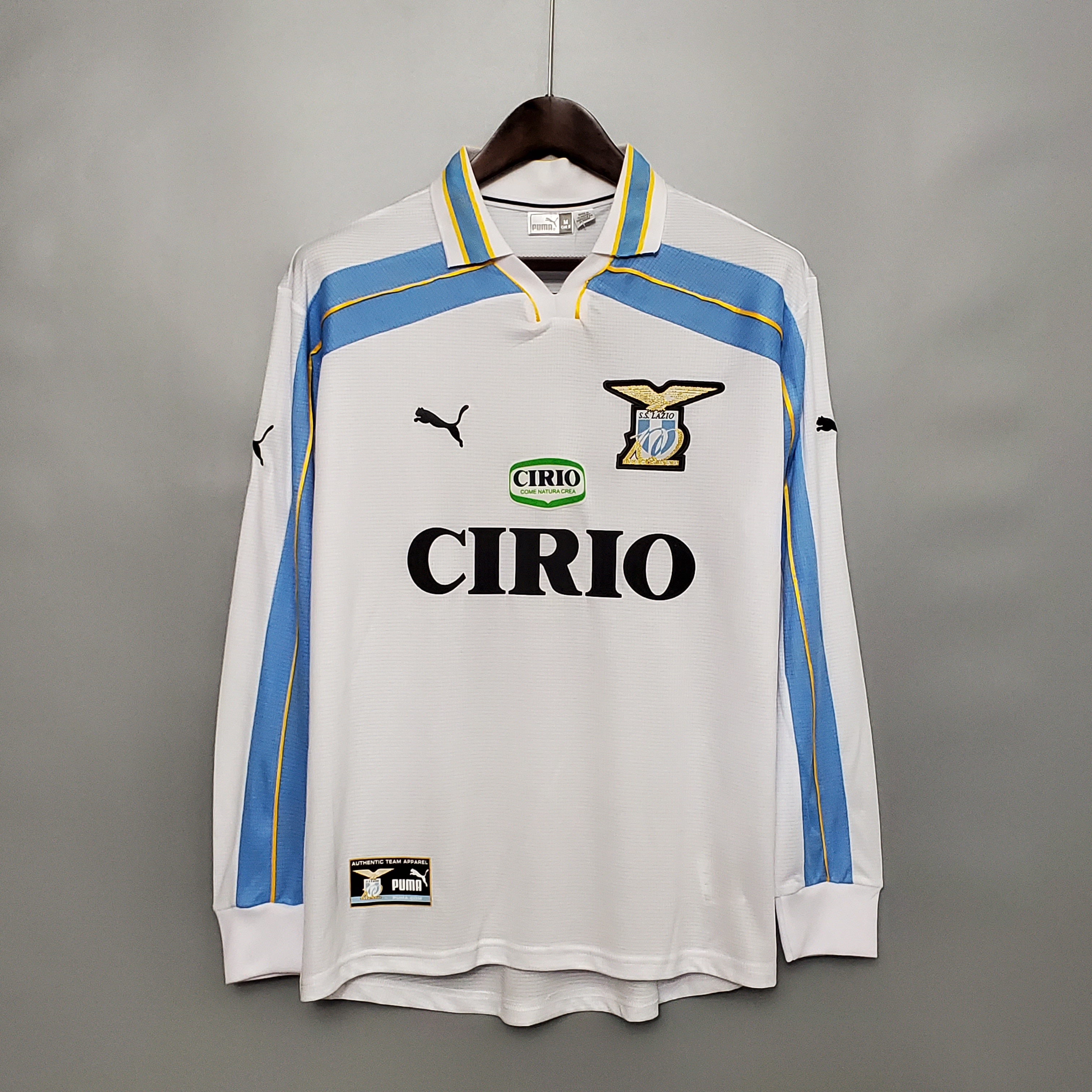 2000/01 Lazio Away Long Sleeve Vintage Shirt
