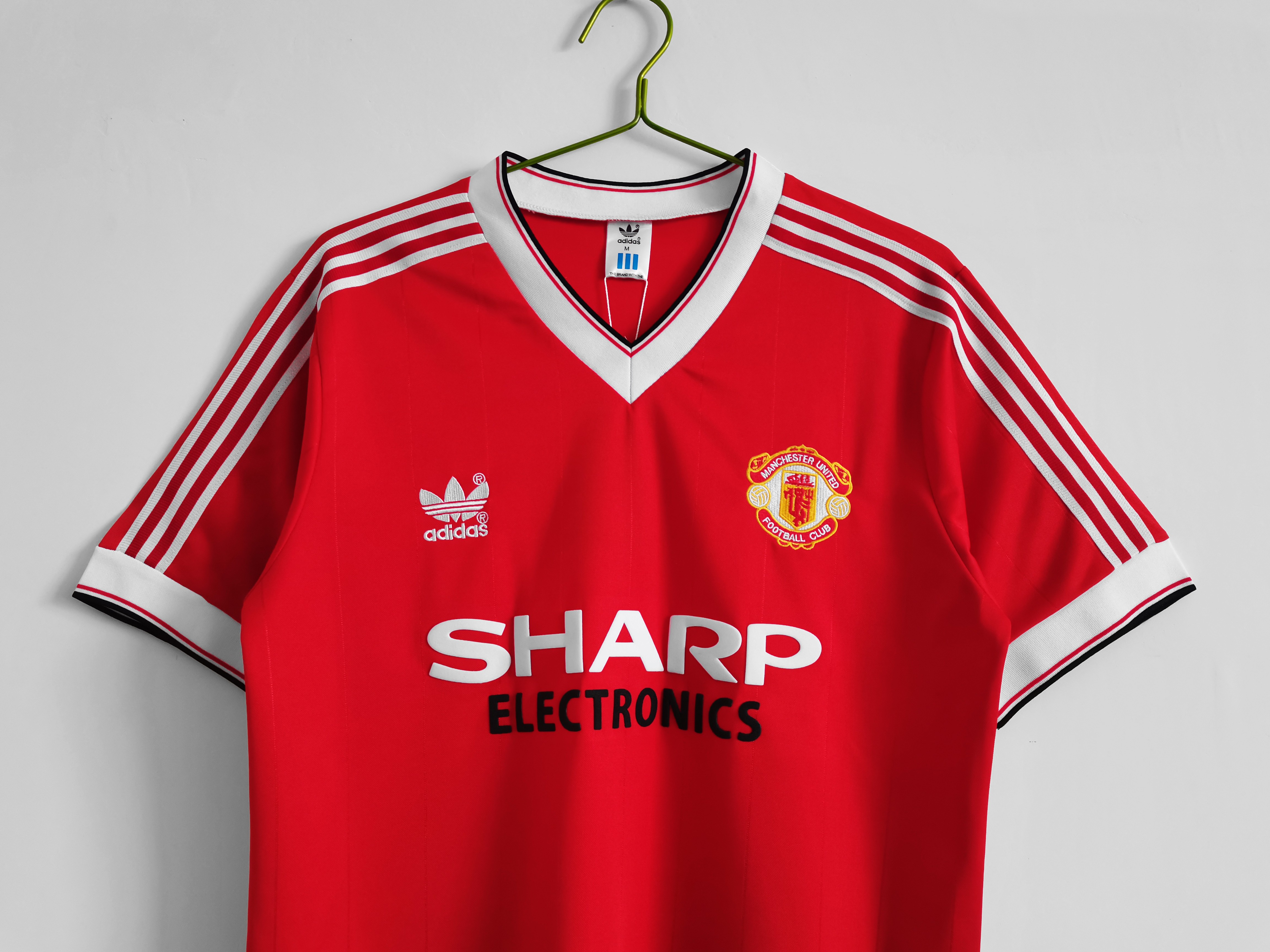 1983 Manchester United home MUFC retro jersey