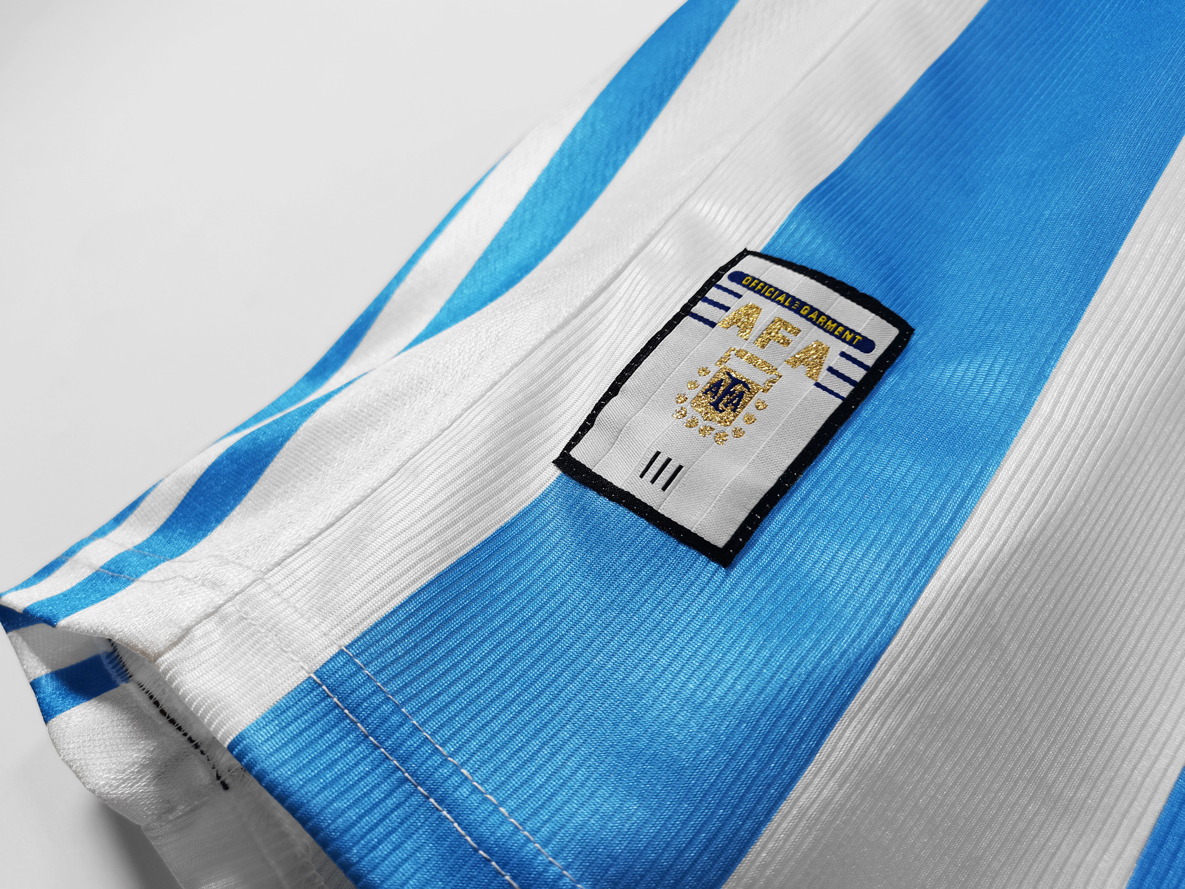 1998/99 Argentina home national team retro football jersey