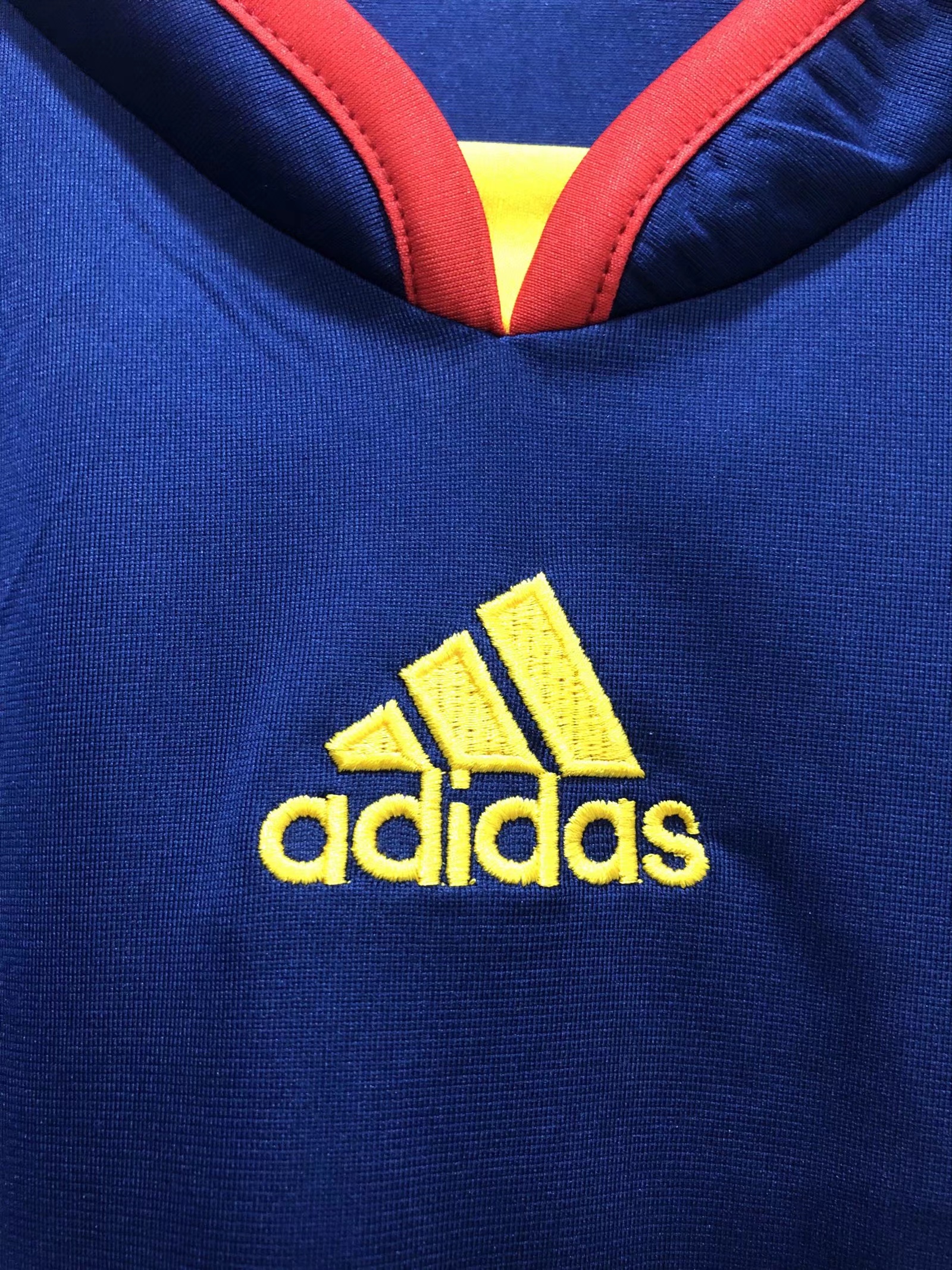 2010 Spain away national team retro football jersey
