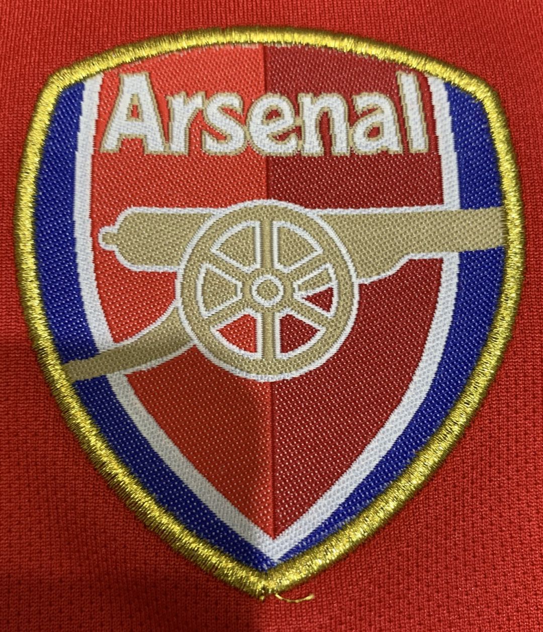 2002-04 Arsenal Home Long Sleeve Retro Football Shirt