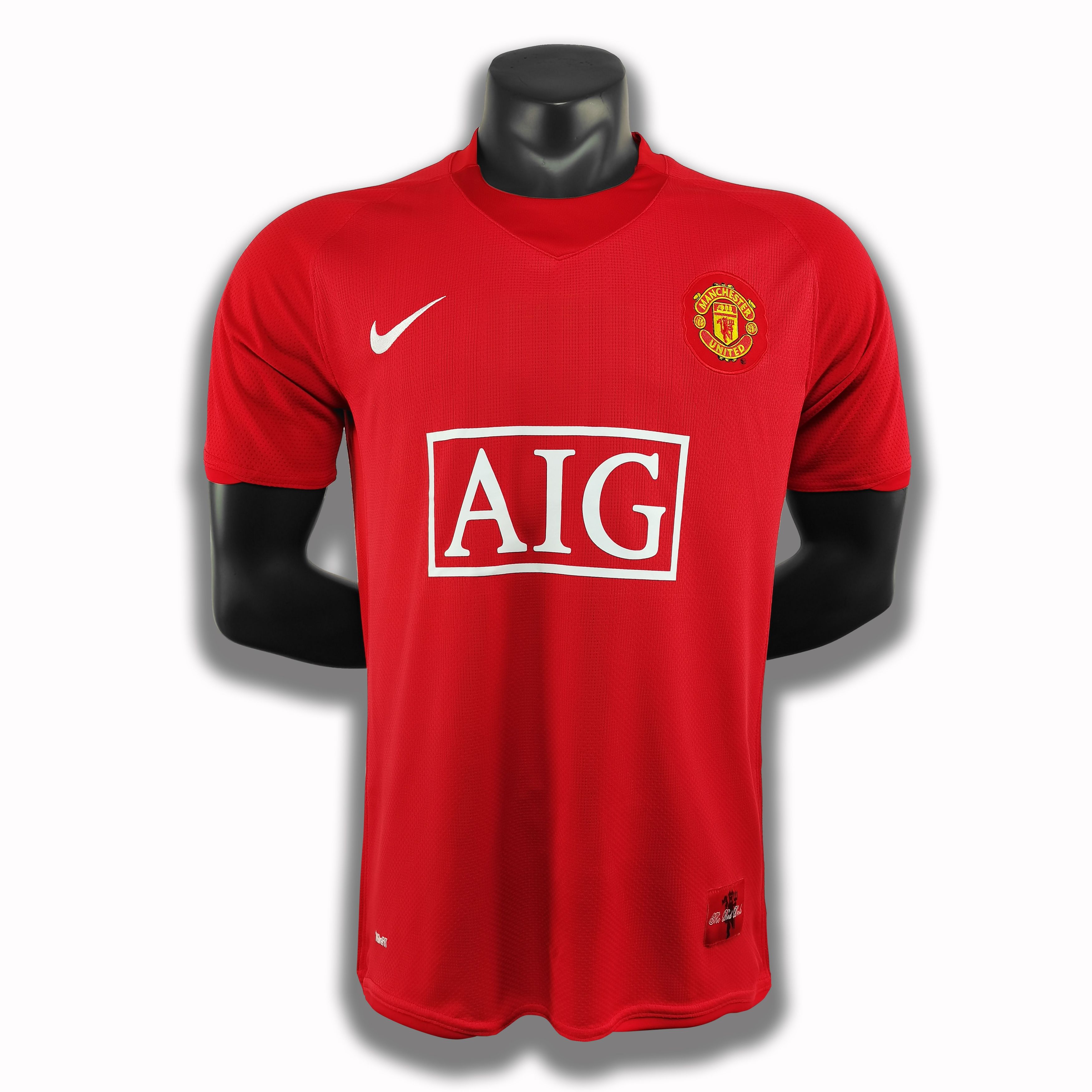2007/08 Manchester United Main Premier League Edition Retro Football Shirt