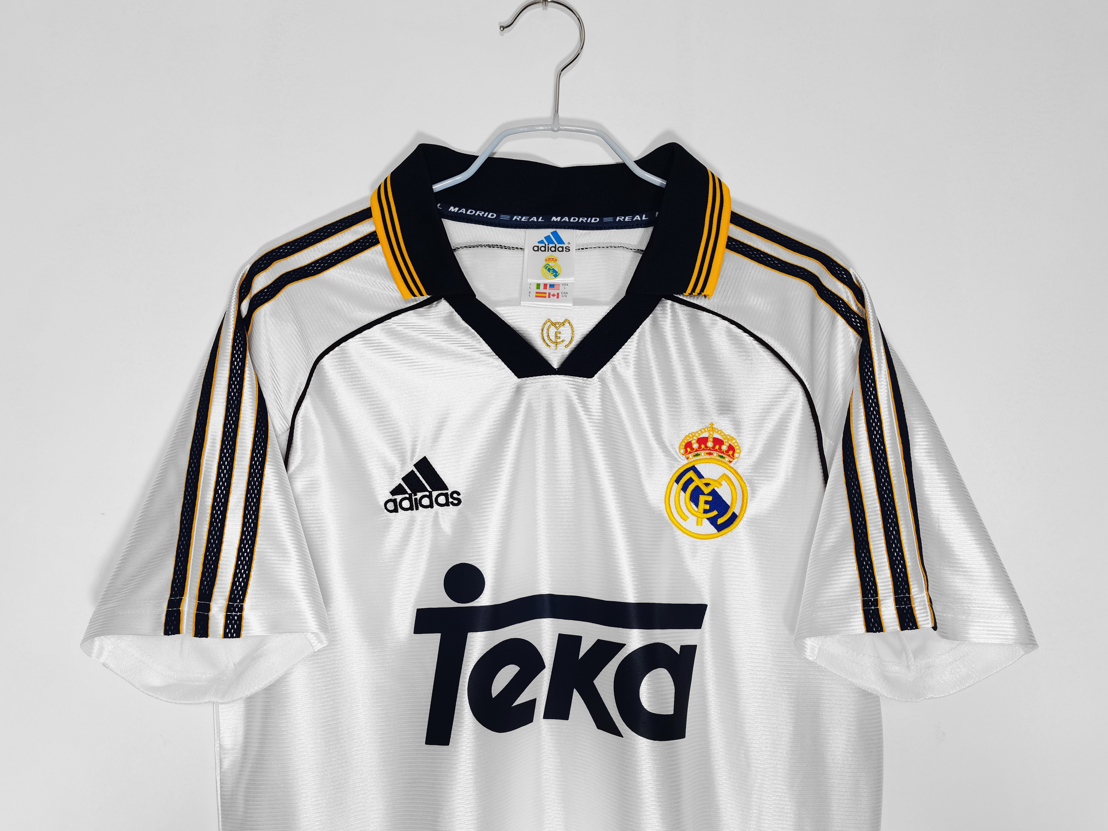 1998/00 Real Madrid home vintage shirt