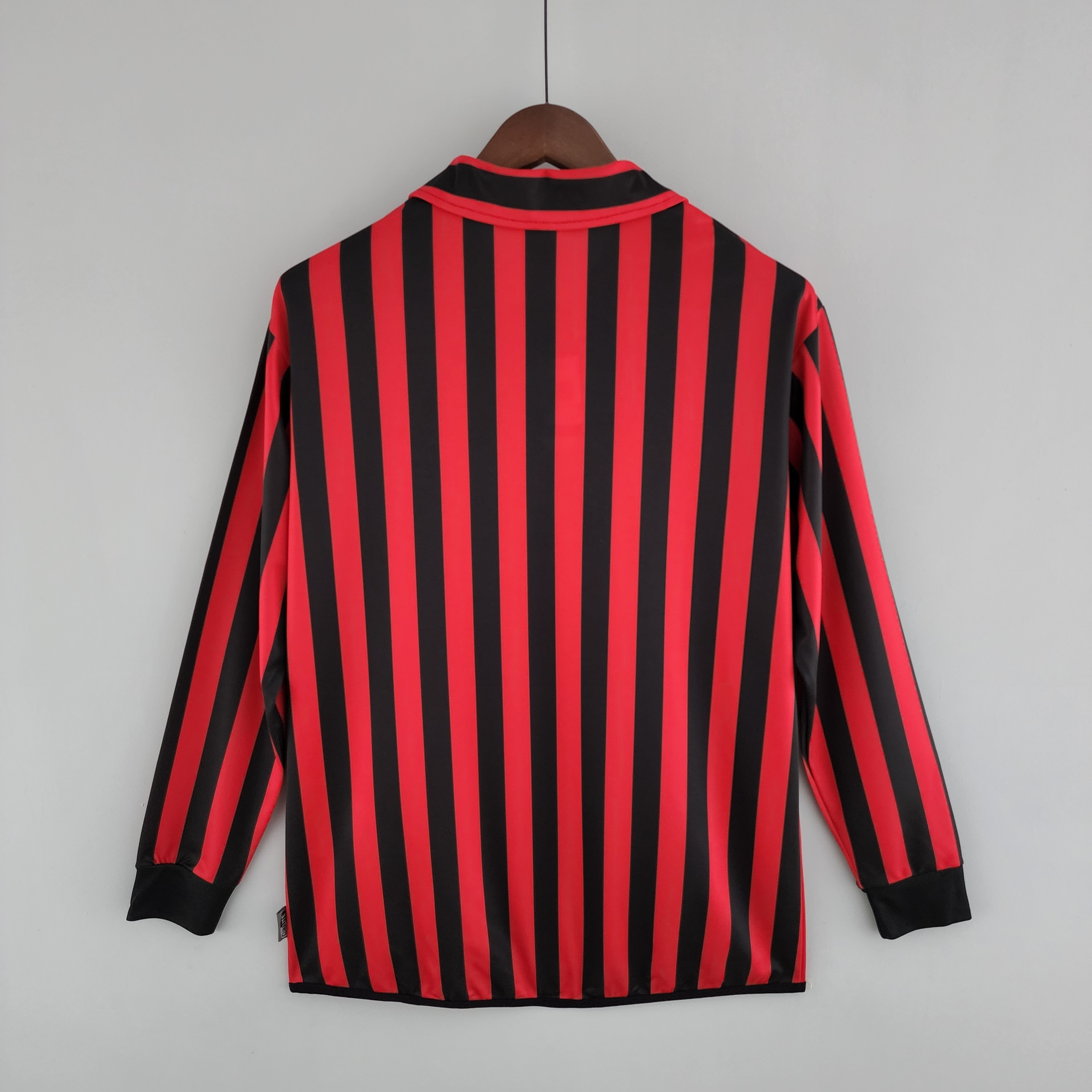 1999/00 AC Milan Home Long Sleeve Vintage Shirt