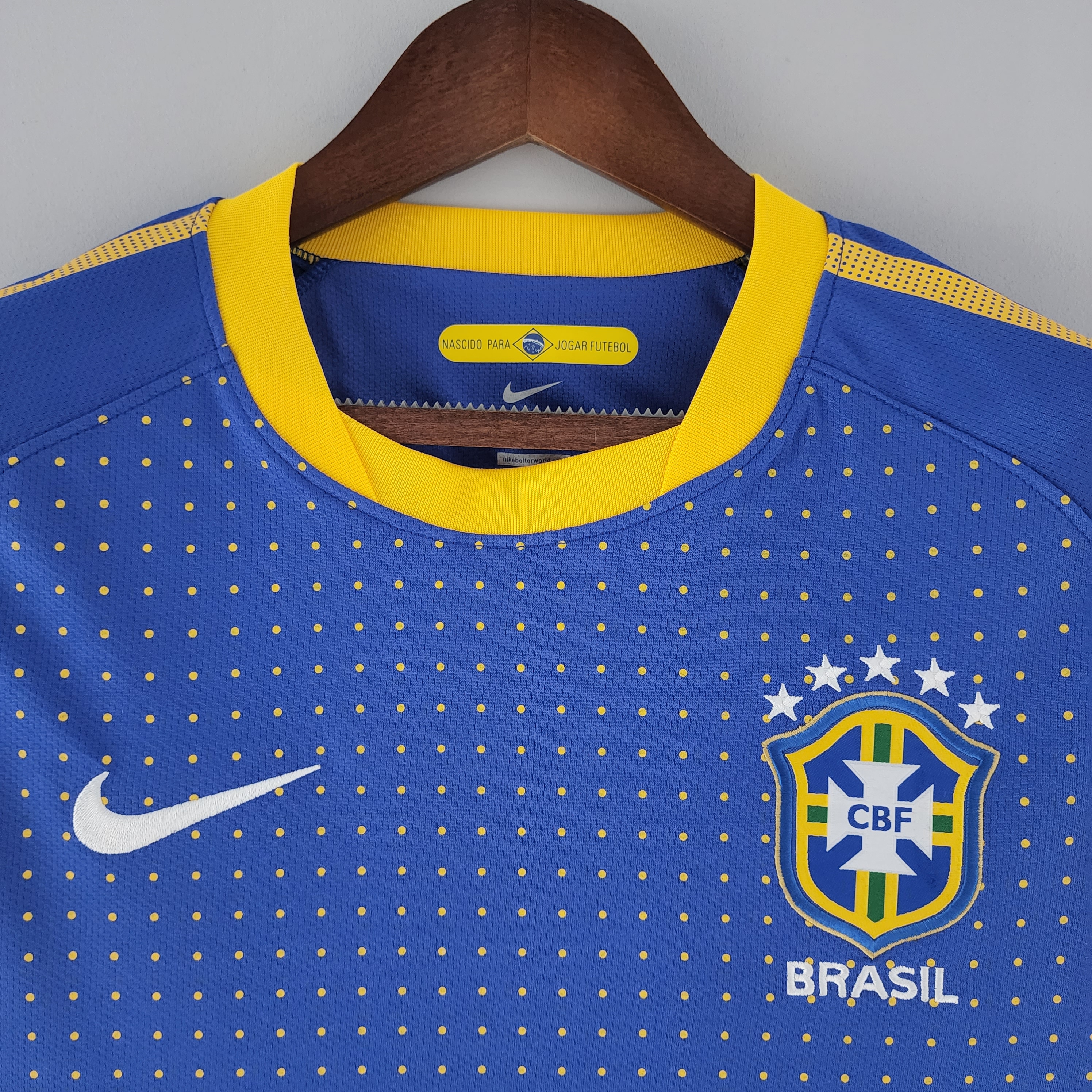 2010 Brazil Away National Team Vintage Shirt