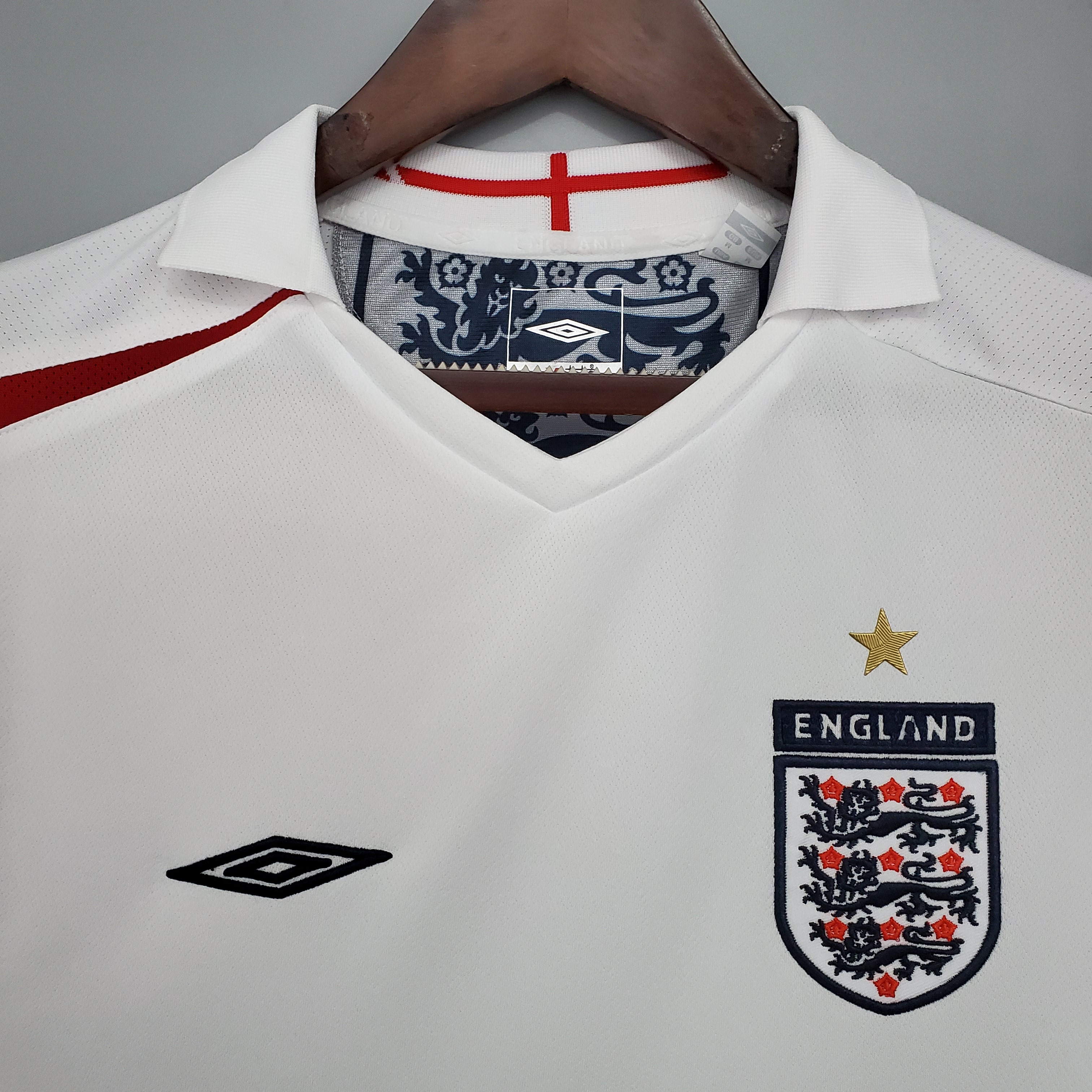2006 England Home Vintage Shirts