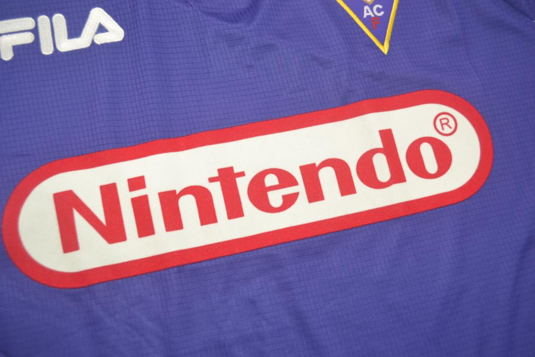 1998 Fiorentina Home Long Sleeve Retro Shirt