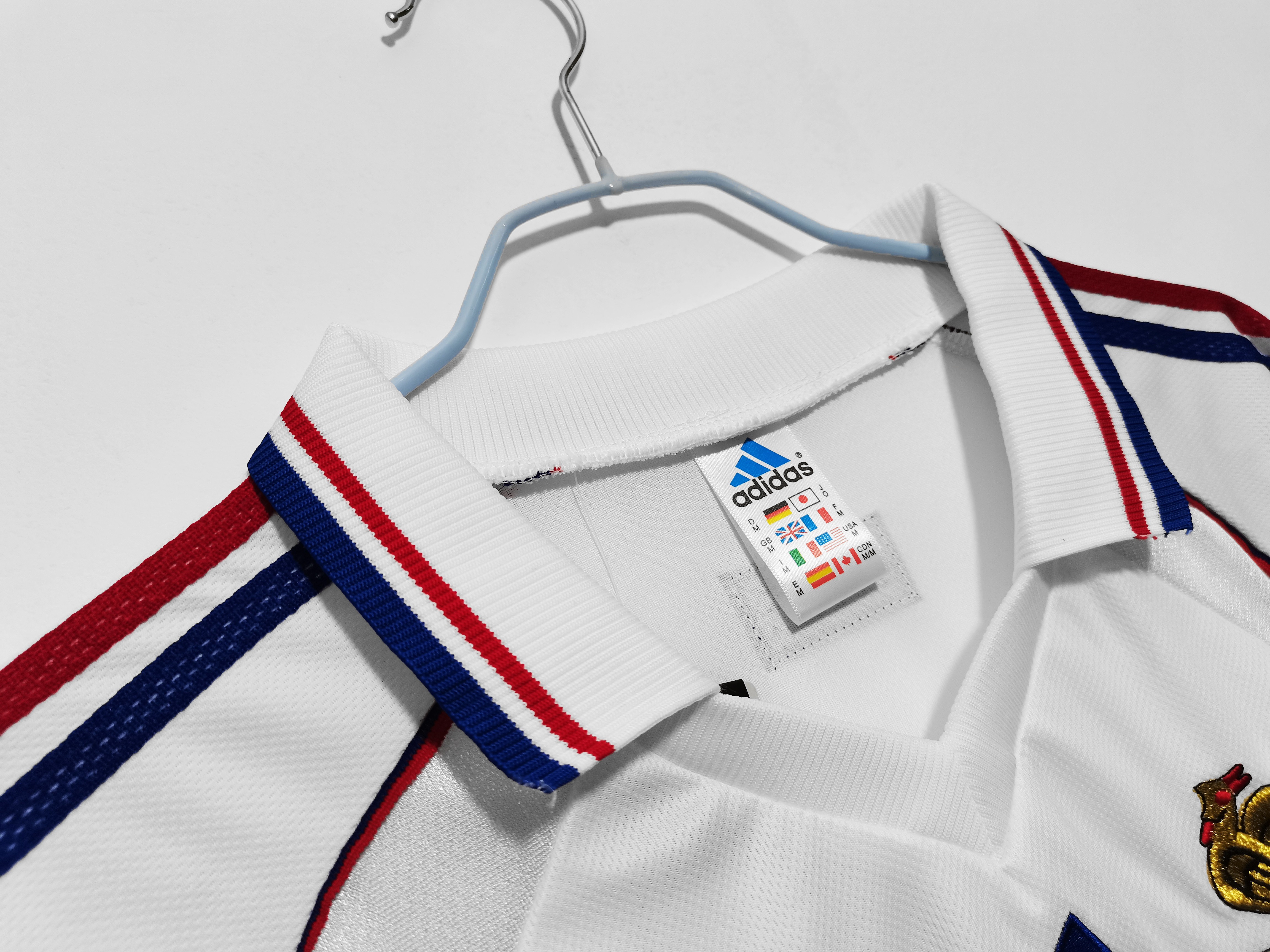 1998 France Away Final Edition National Team Retro Jersey
