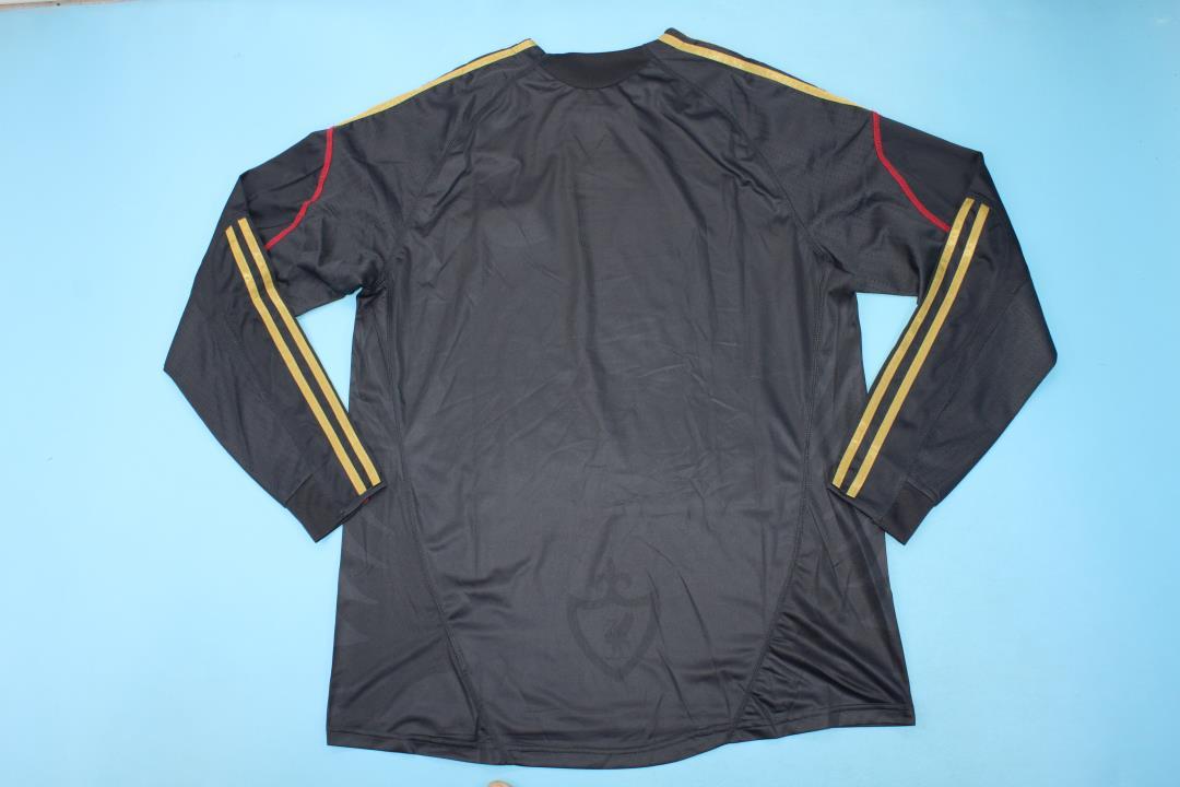 2009/10 Liverpool Away Long Sleeve Retro Football Shirt