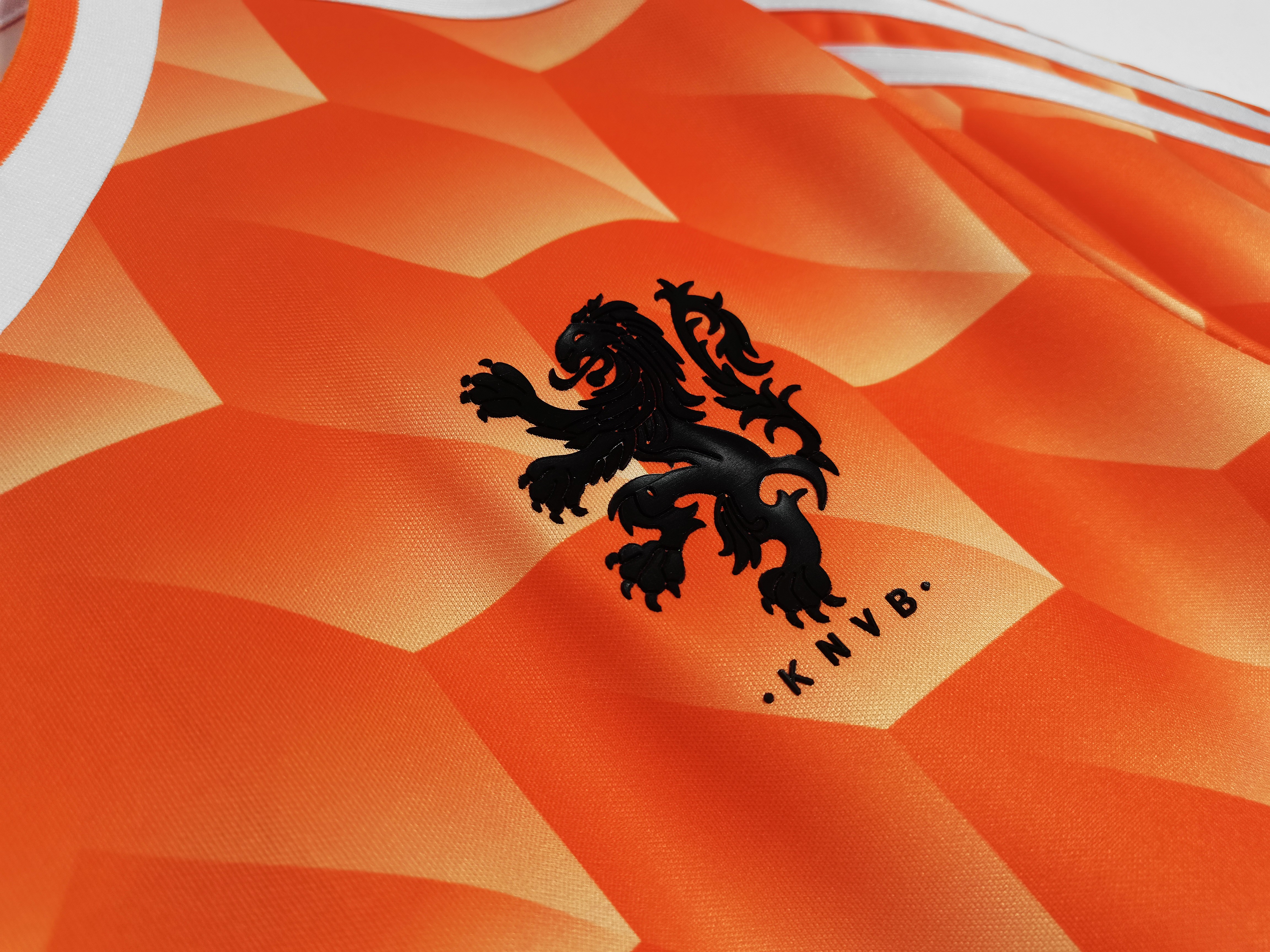 1988 Netherlands training uniform orange national team retro jersey