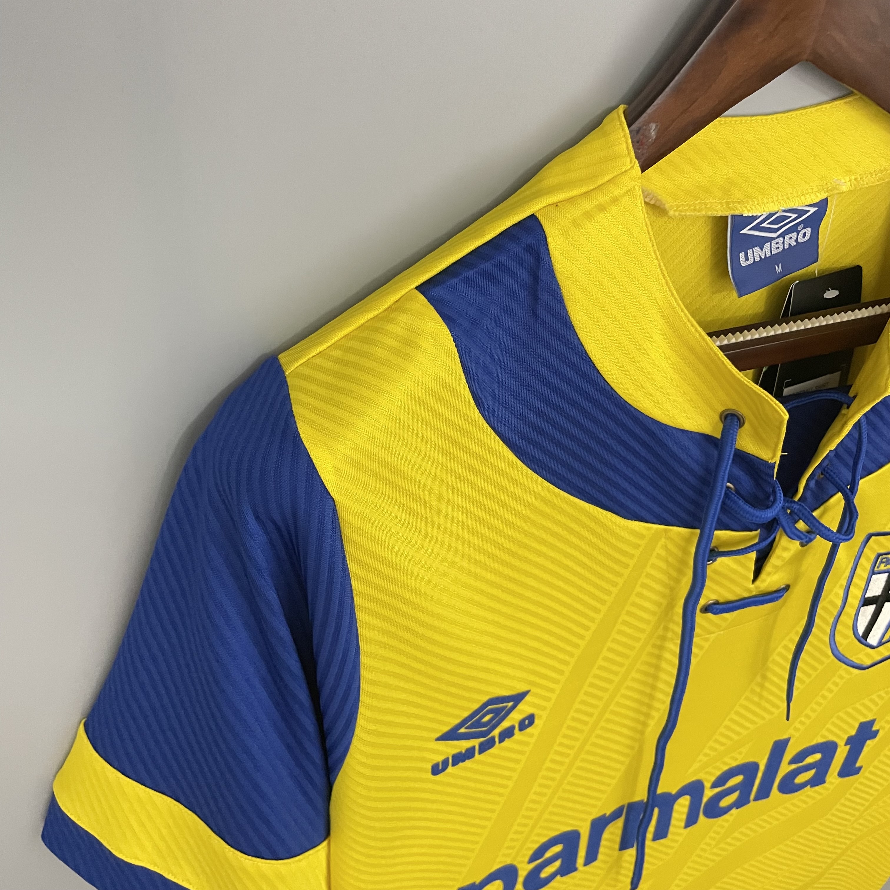 1993/95 Parma Yellow Retro Football Jersey