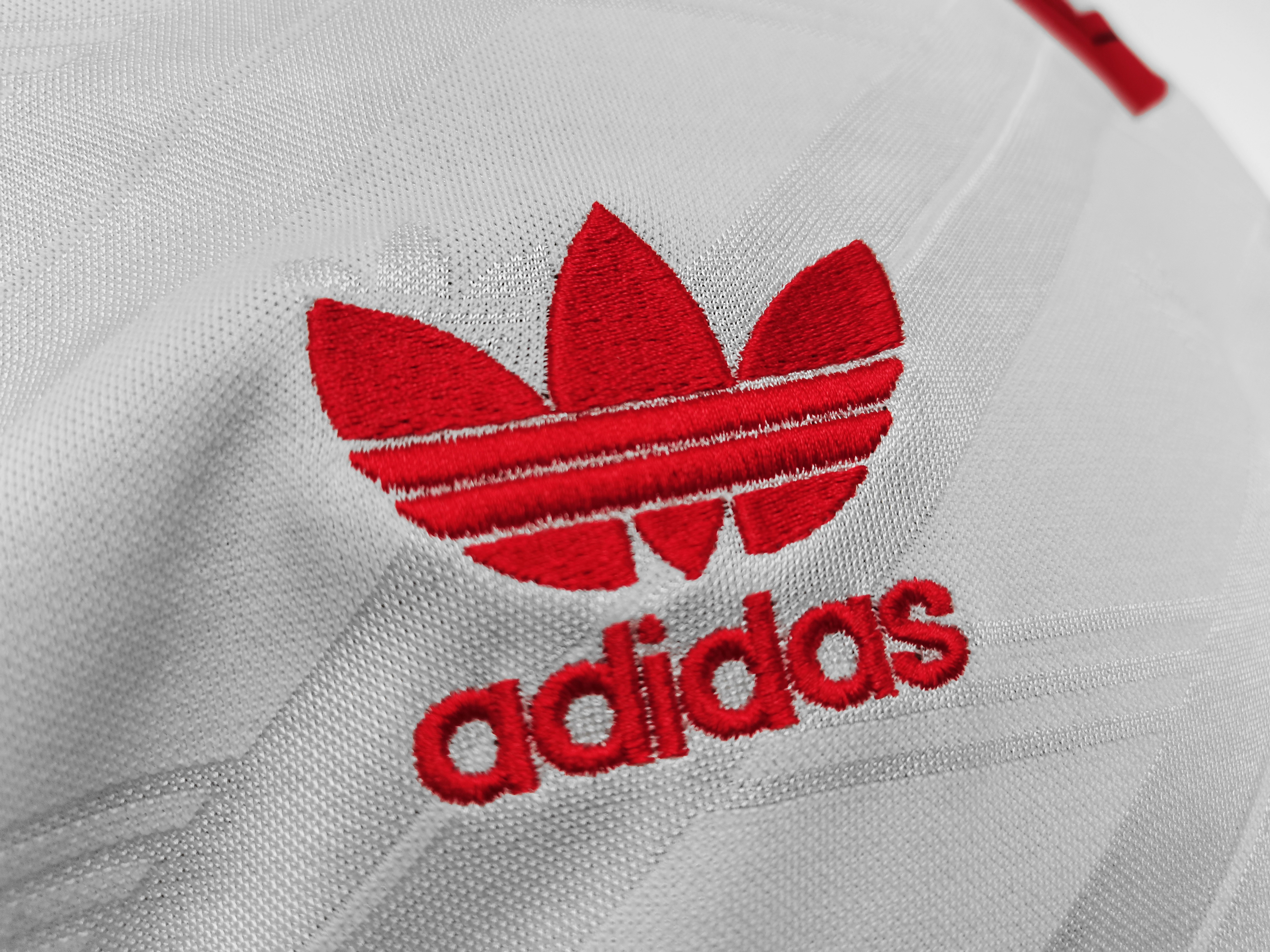 1986 MUFC Manchester United White vintage shirt