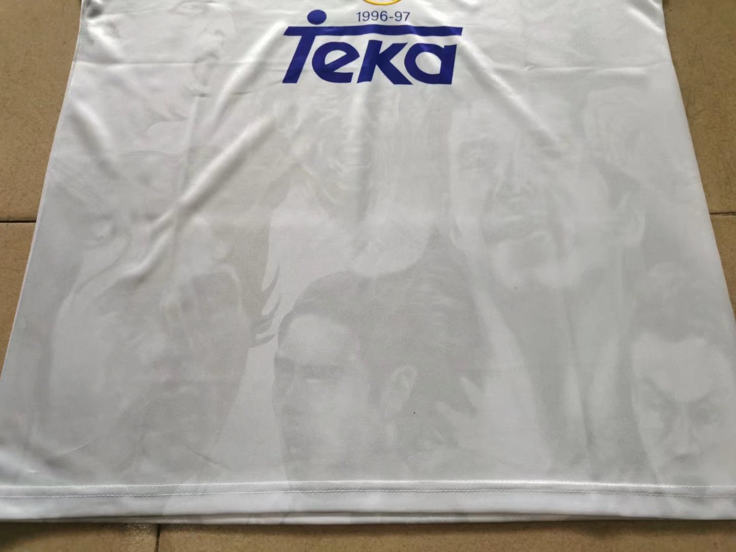 1996/97 Real Madrid Home Champion Edition Vintage Shirt