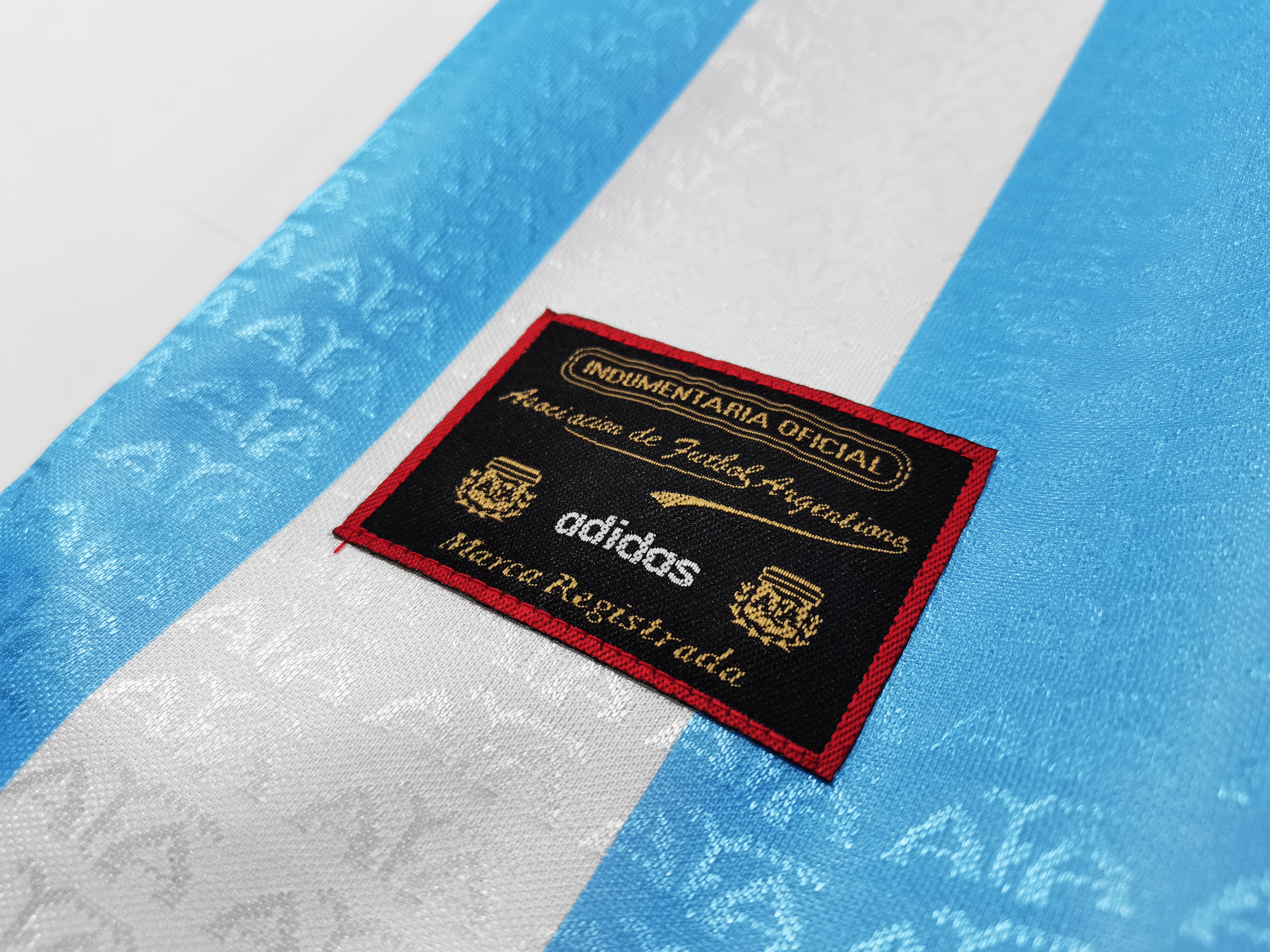 1996/97 Argentina home national team retro jersey