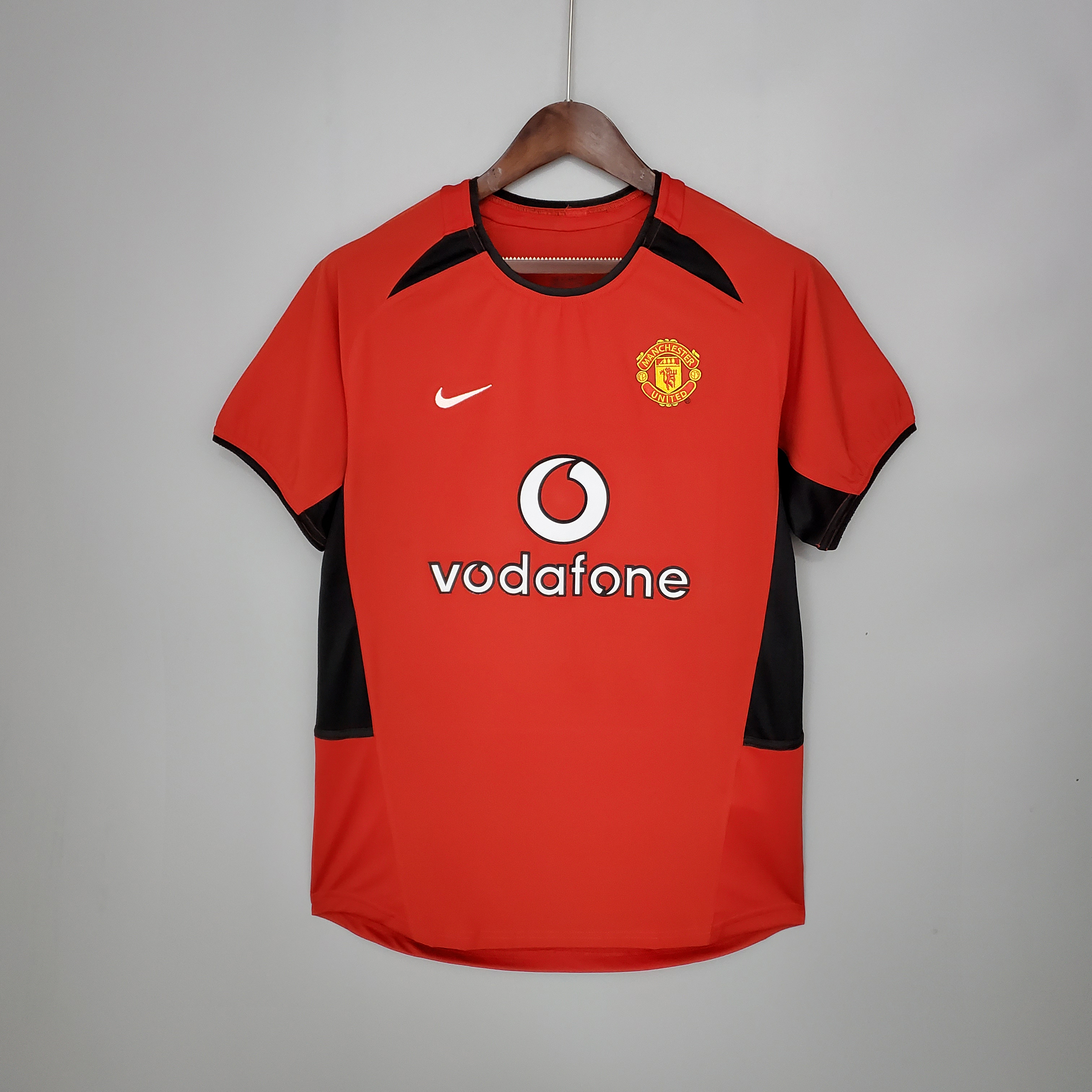 2002/04 Manchester United Home MUFC Retro Football Shirt M-U