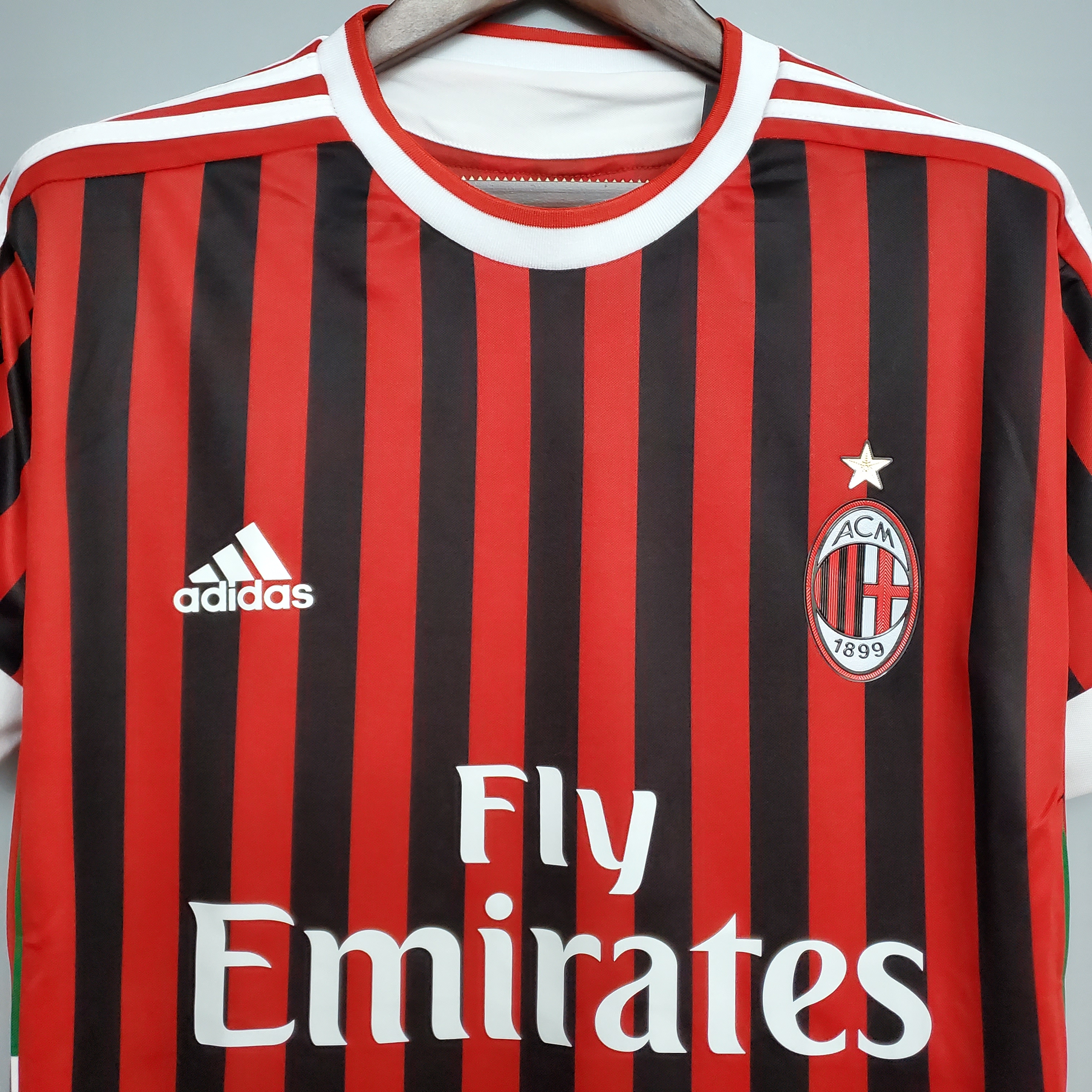 2011/12 AC Milan Home Retro Shirt