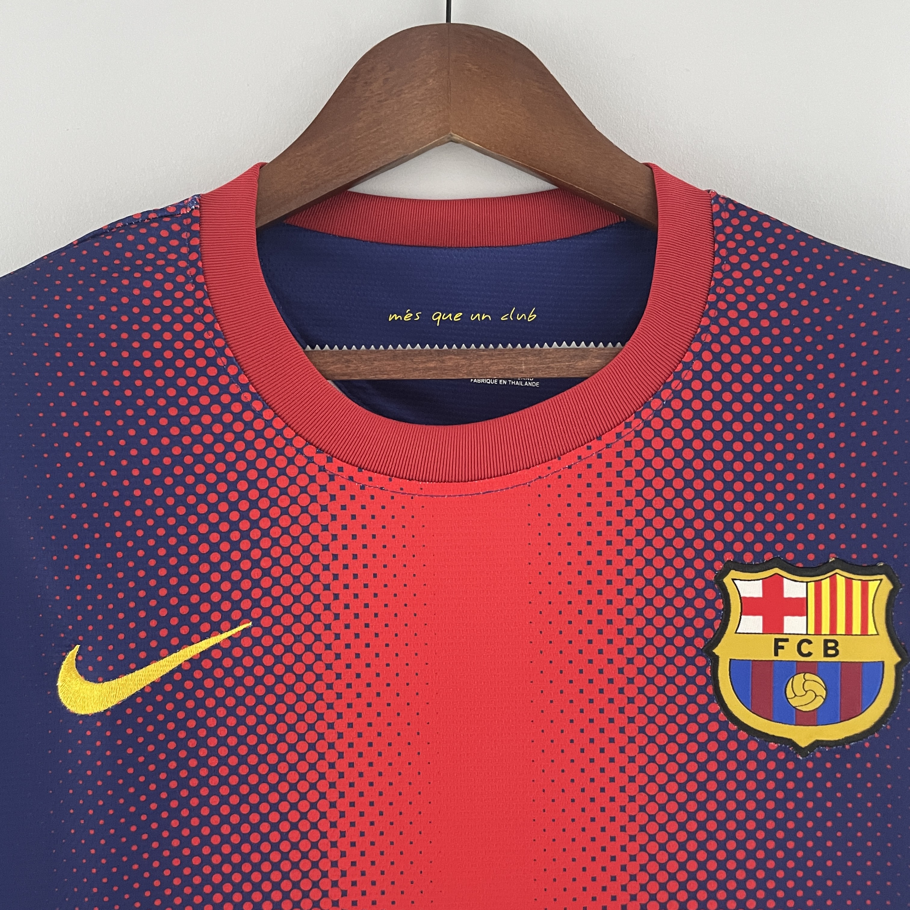 2012/13 Barcelona home  long-sleeved retro jersey
