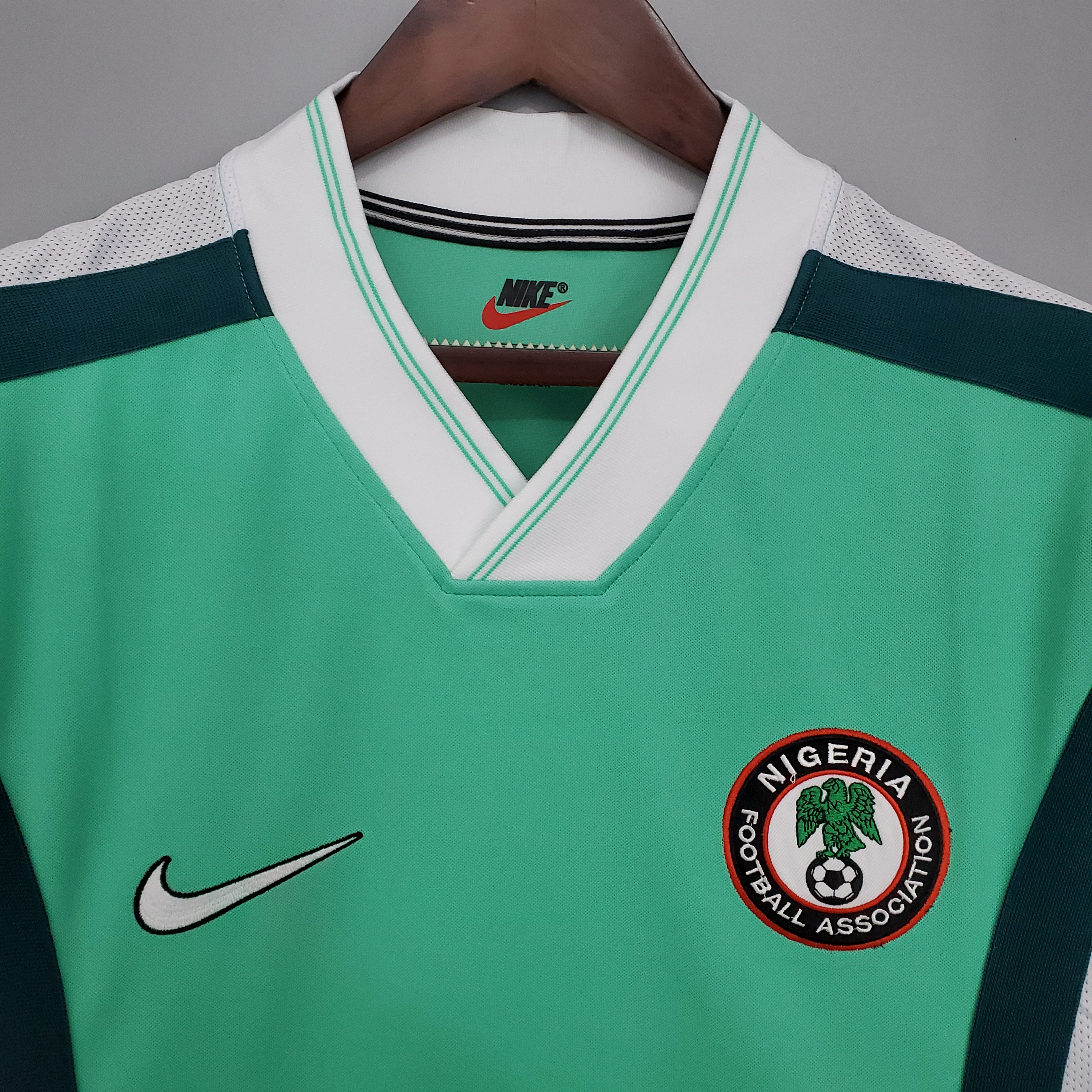 1998 Nigeria Home National Team Retro Football Jersey