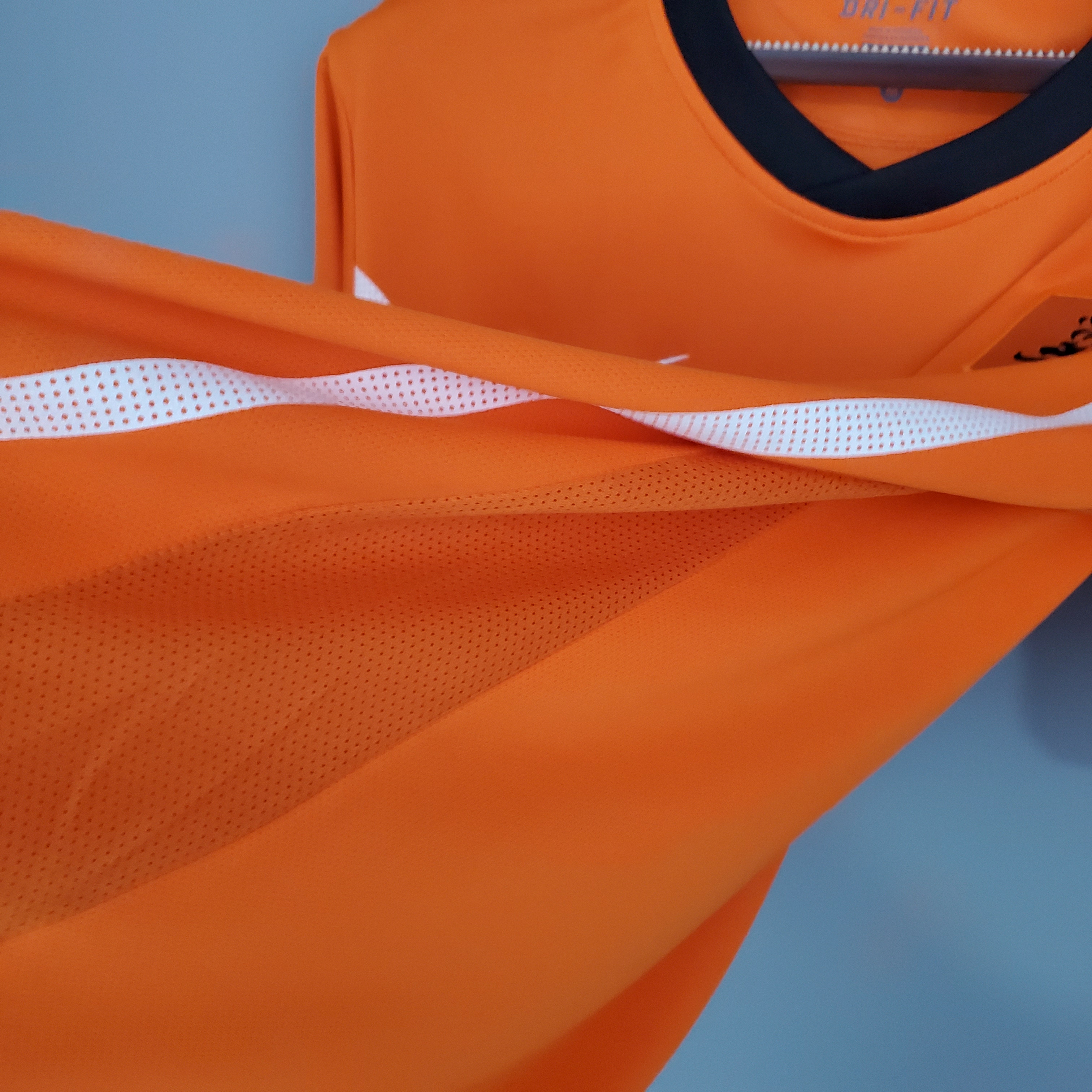 2010 Netherlands Home Retro Football Shirt
