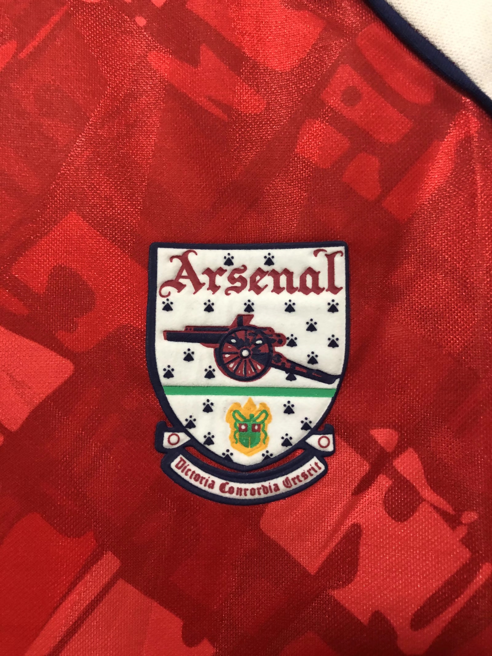 1990/92 Arsenal Home Retro Football Shirt