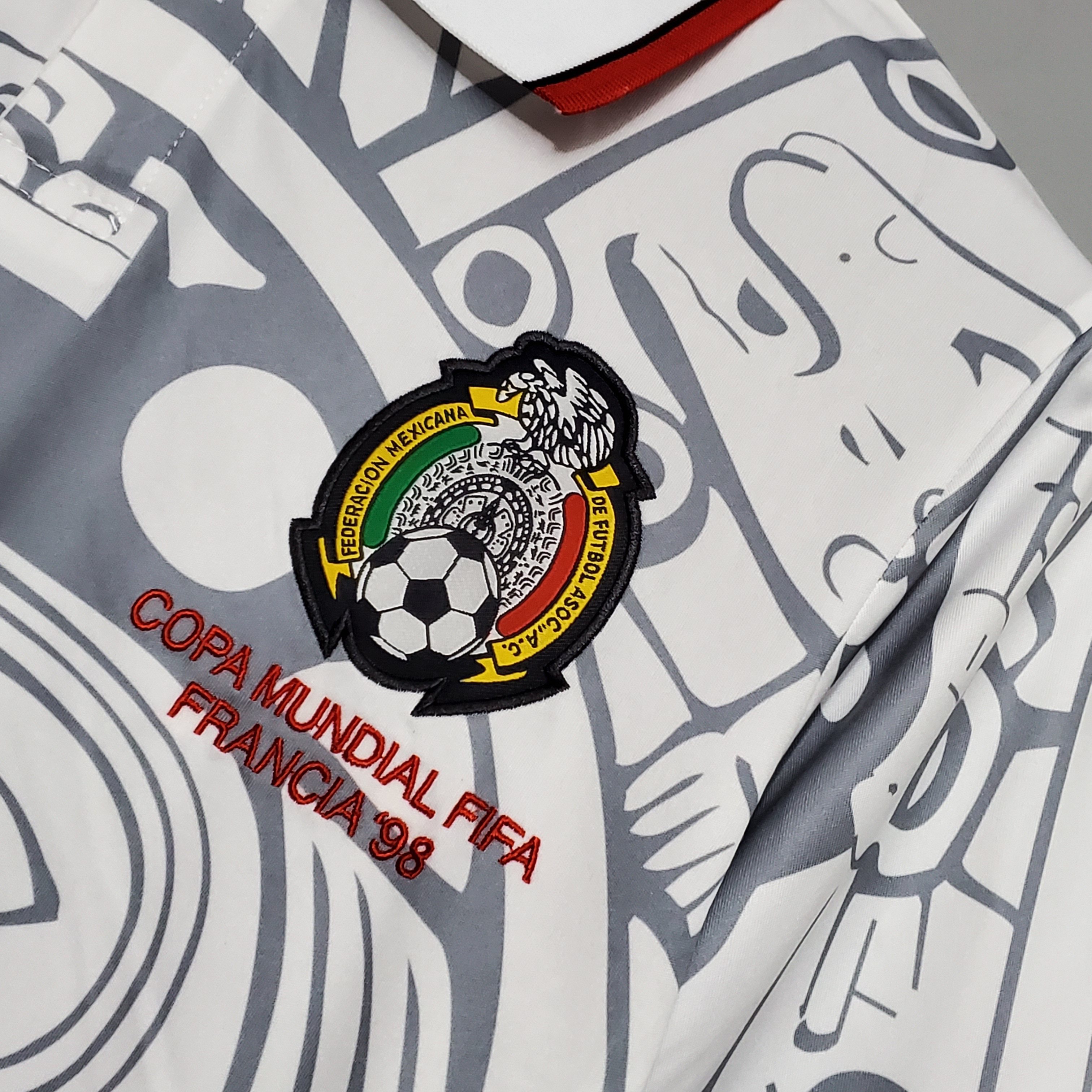1998 Mexico away retro shirt