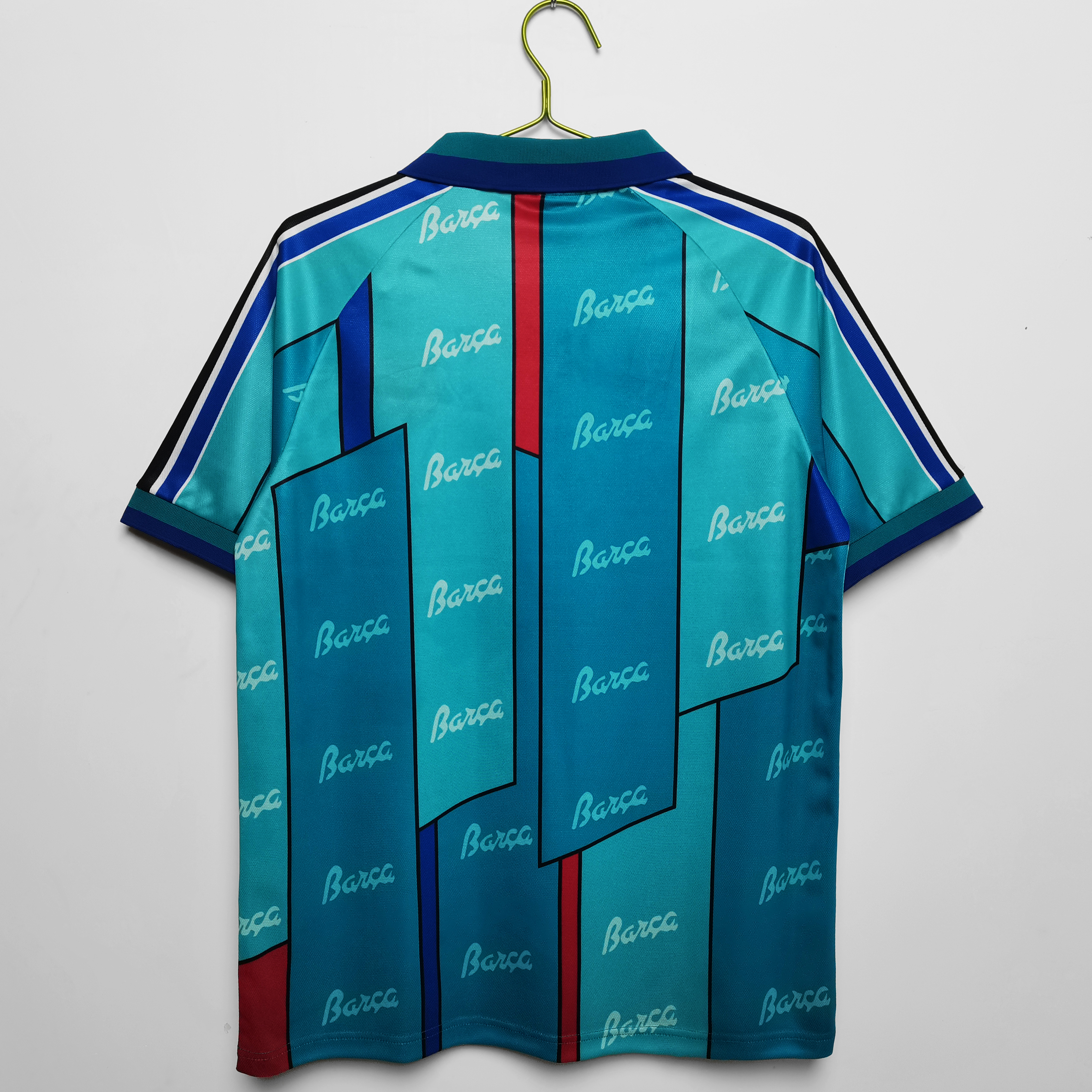 1996/97 Barcelona Away Retro Football Shirt