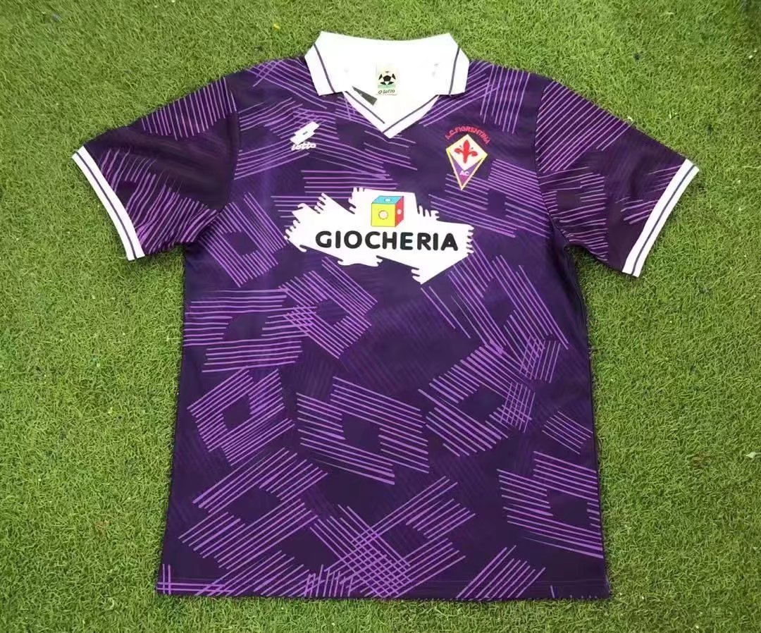 1991/92 Fiorentina Home Vintage Shirt
