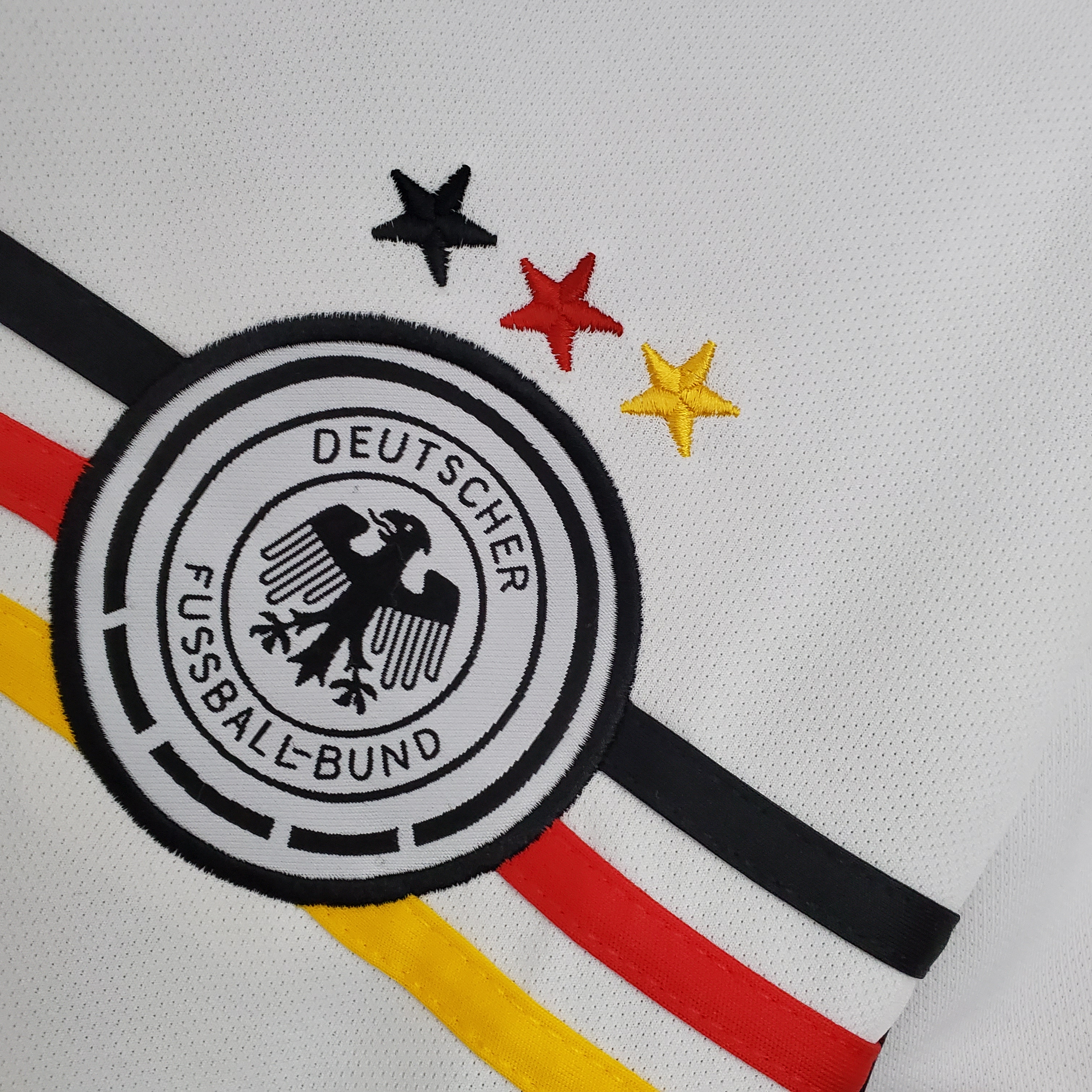 1998 Germany Home National Team Retro Jersey
